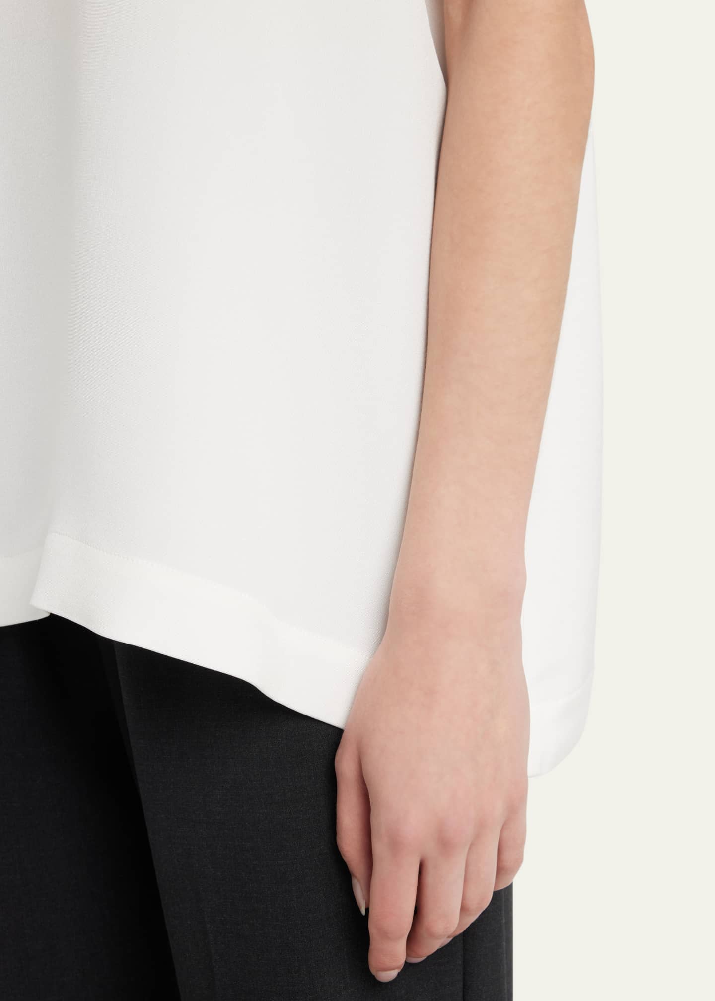Eskandar A-Line Silk Shell Image 5 of 5