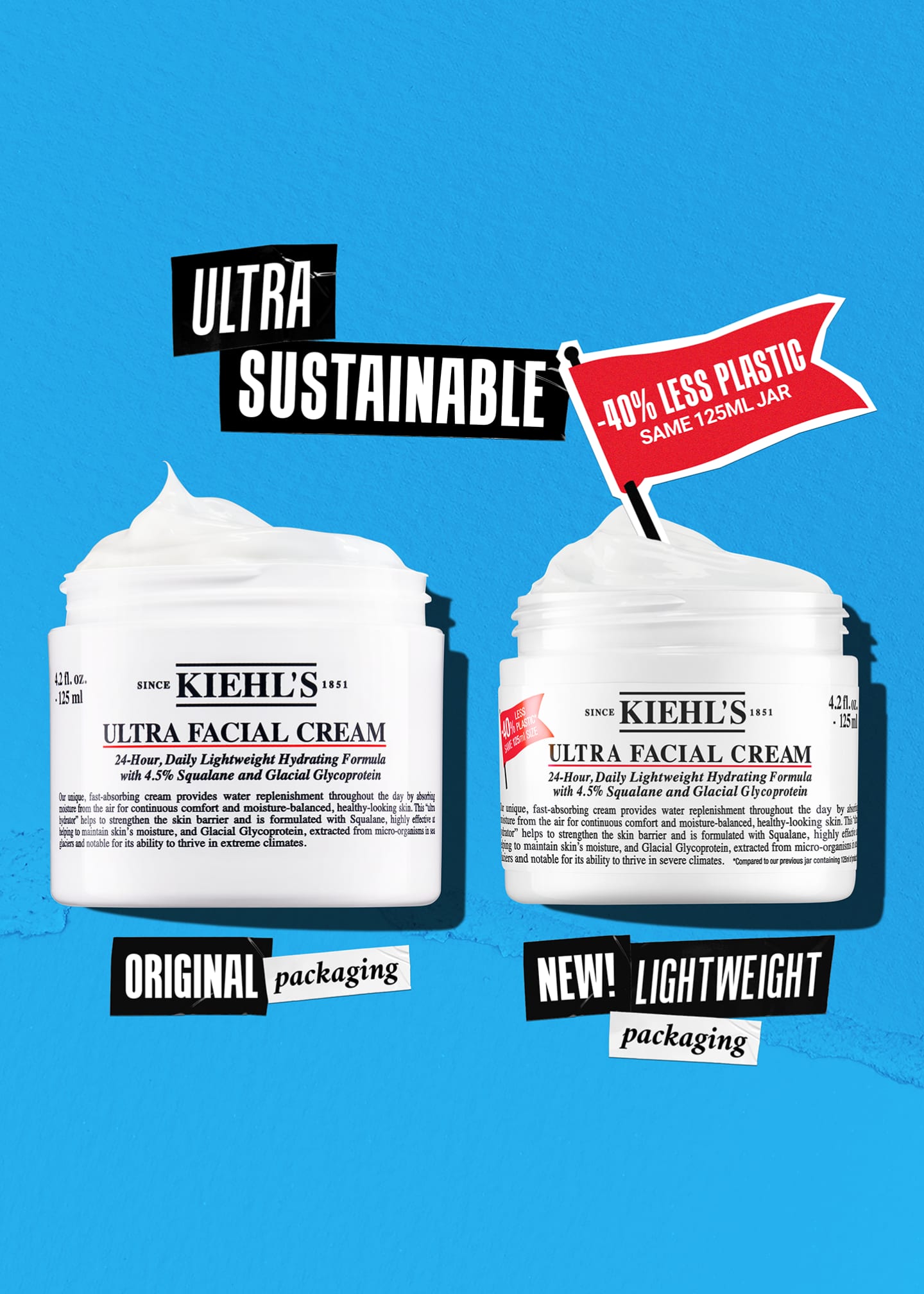 Kiehl's Since 1851 Ultra Facial Moisturizing Cream with Squalane, 4.2 oz. Image 5 of 5