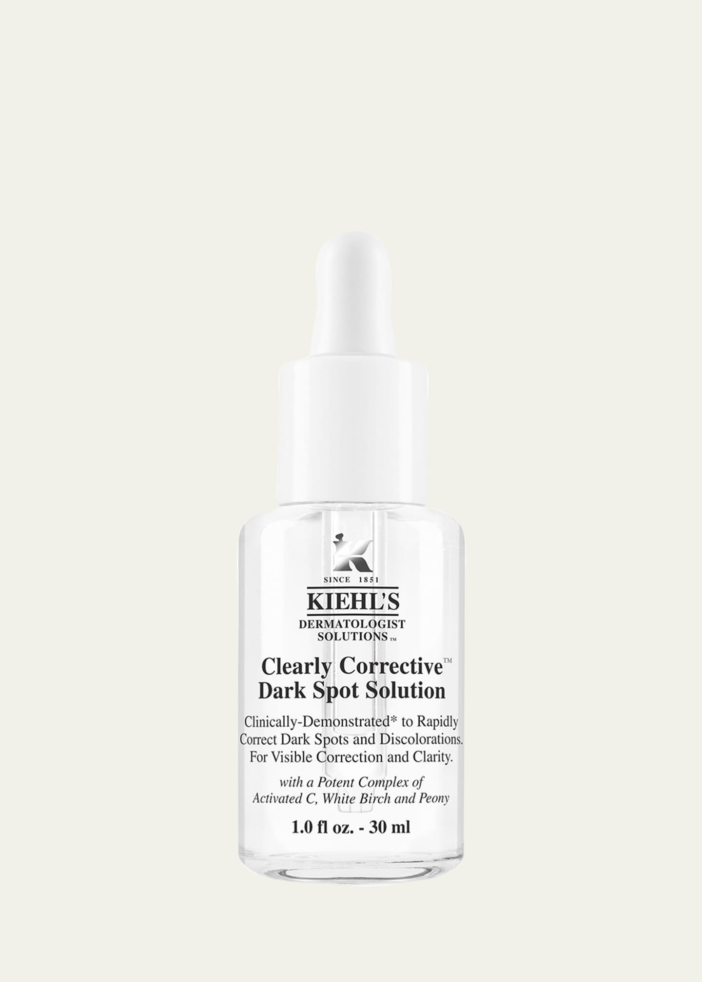 Kiehl's Since 1851 Clearly Corrective Dark Spot Solution, 1.0 oz. Image 1 of 5