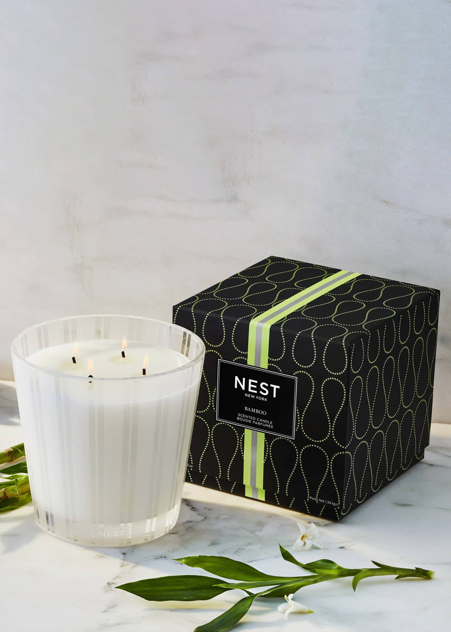 NEST New York 47.3 oz. Bamboo Luxury 4 Wick Candle Bergdorf Goodman