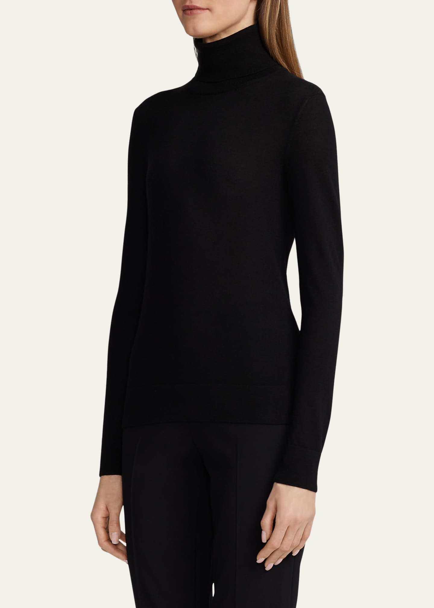 Ralph Lauren Collection Long Sleeve Cashmere Turtleneck Sweater
