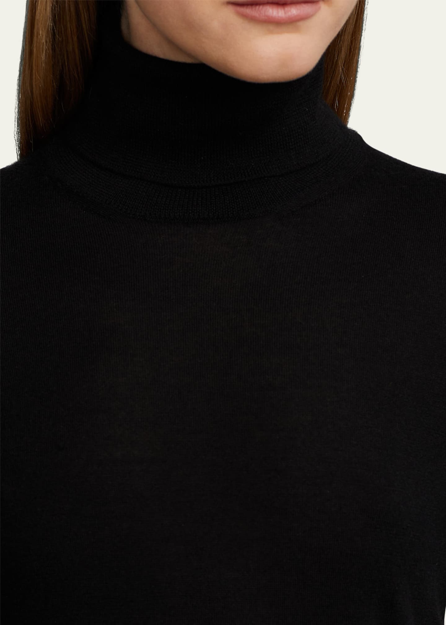 Ralph Lauren Collection Long-Sleeve Cashmere Turtleneck Sweater