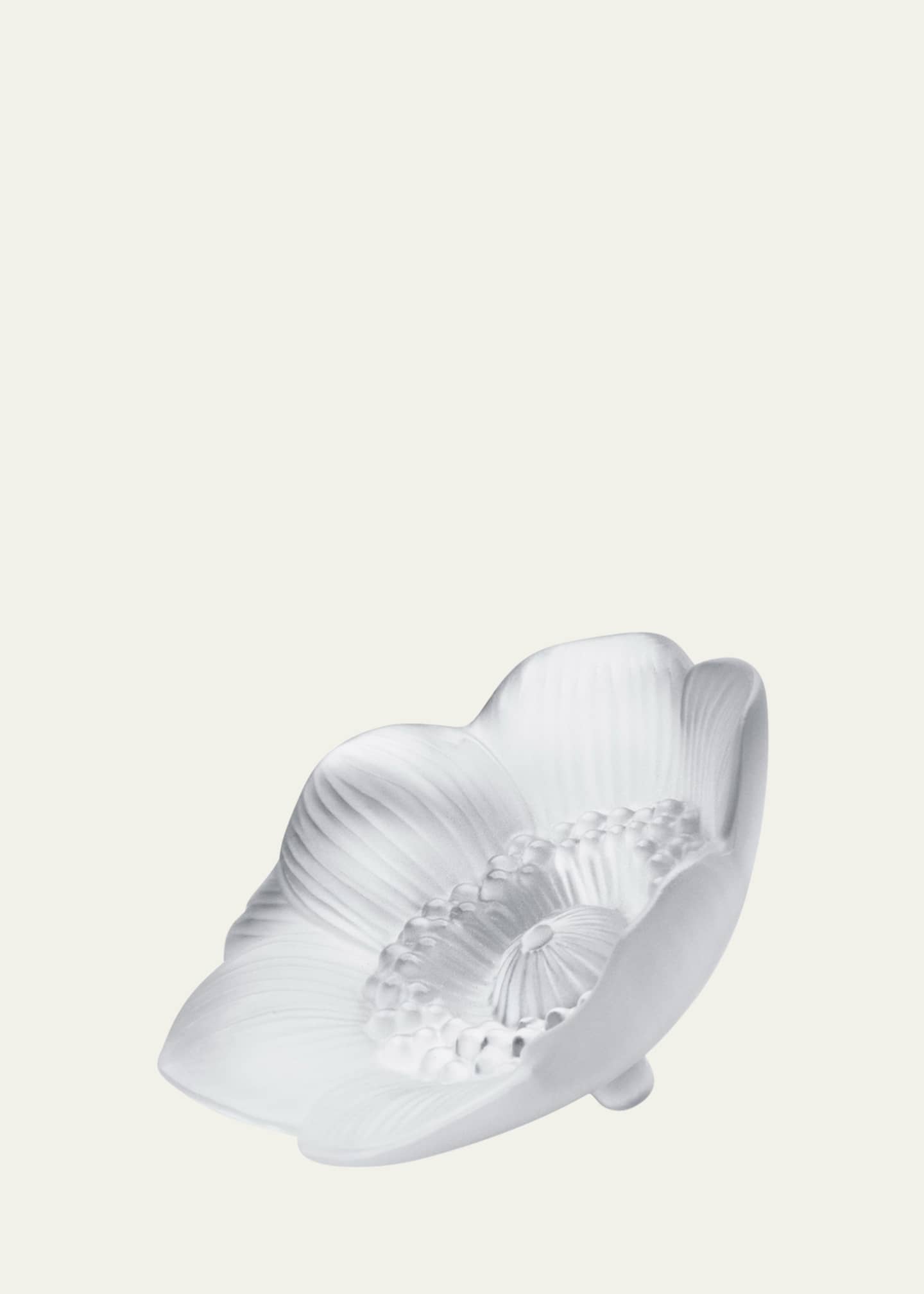 Lalique Anemone Figure, Clear