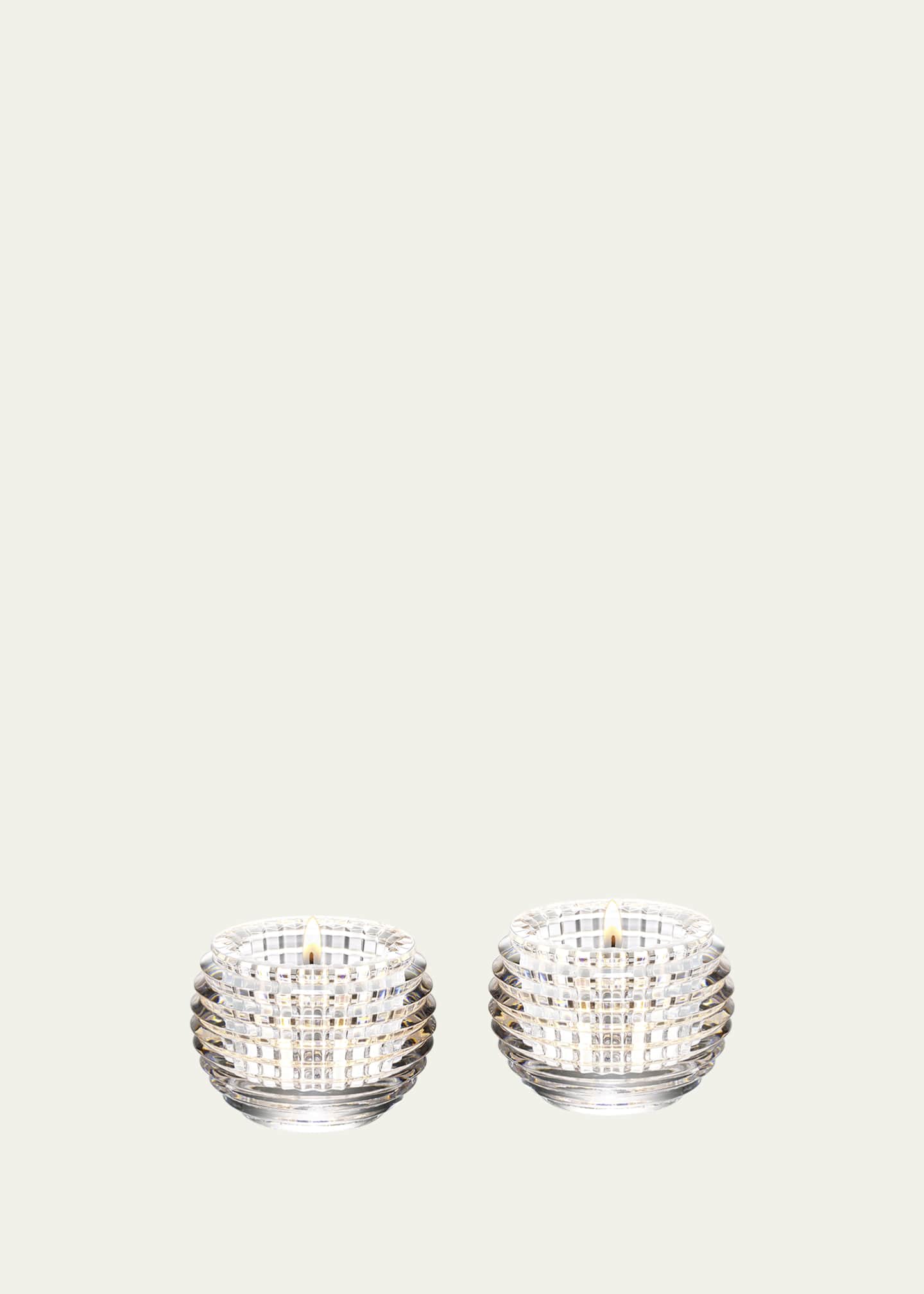 Baccarat Eye Votive Candleholders, Set of Two