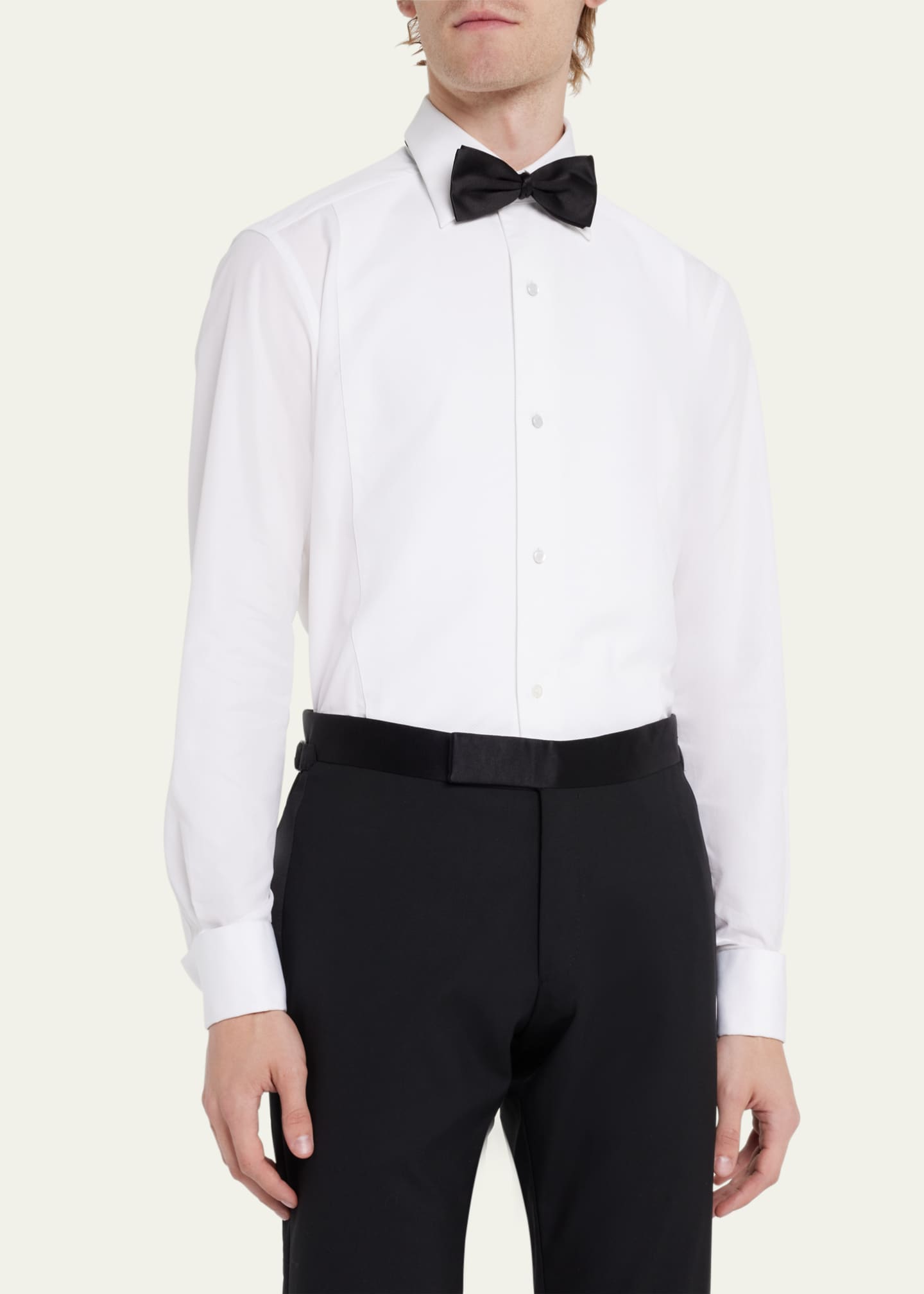 Zegna new arrivals tuxedo shirt
