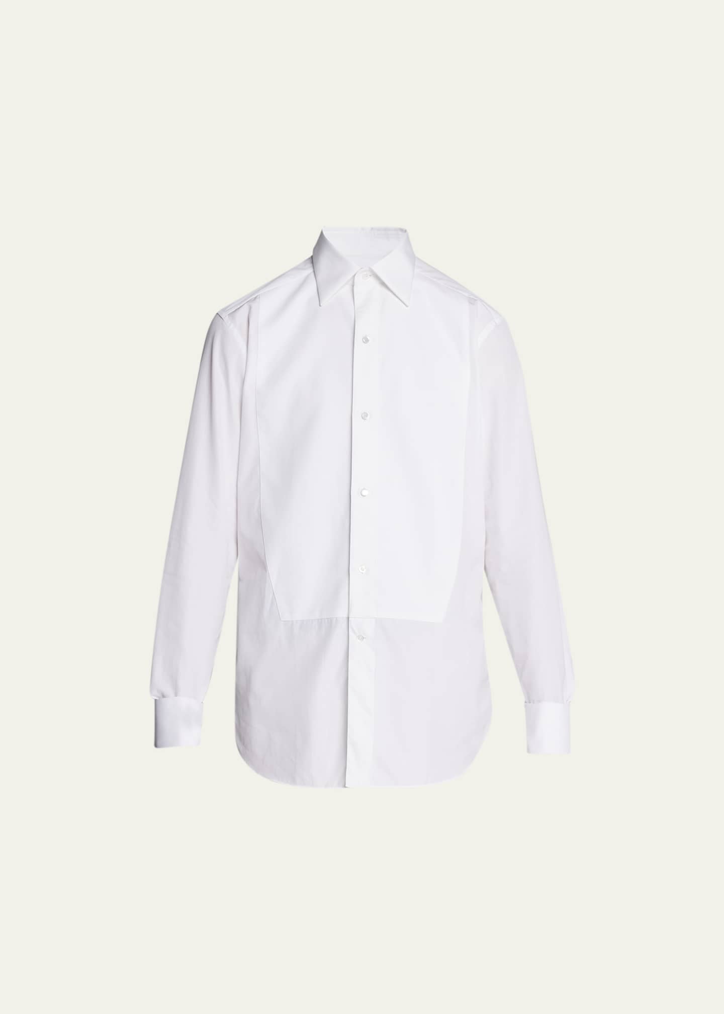 Zegna tuxedo shirt top