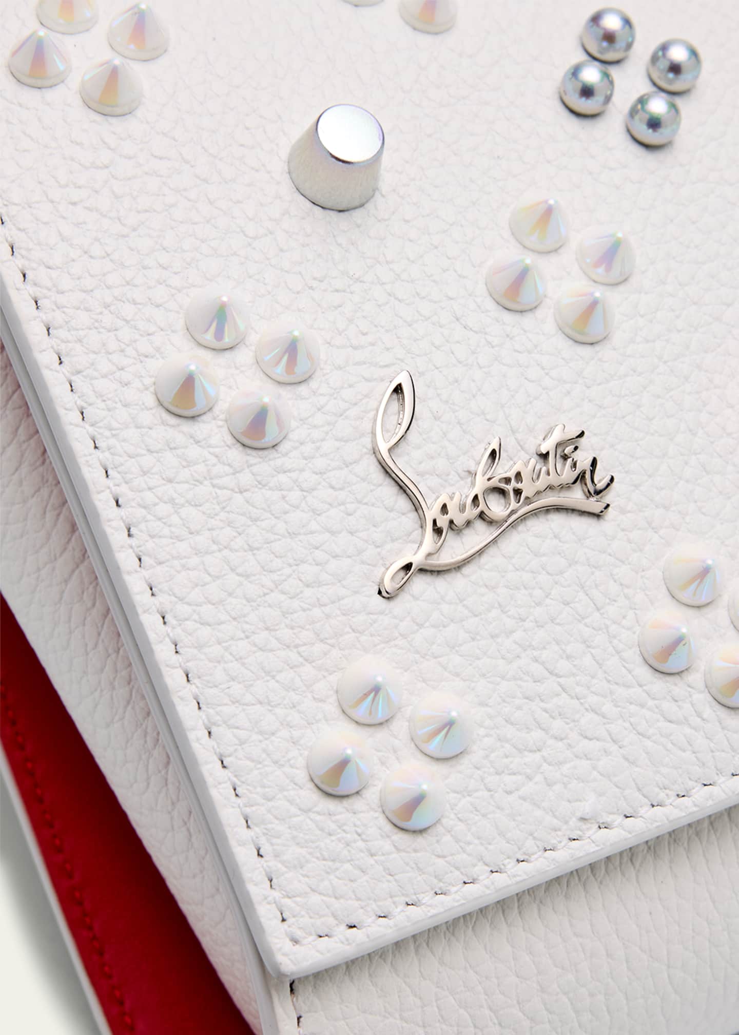 Christian Louboutin Paloma Clutch in Loubinthesky Leather Image 6 of 6