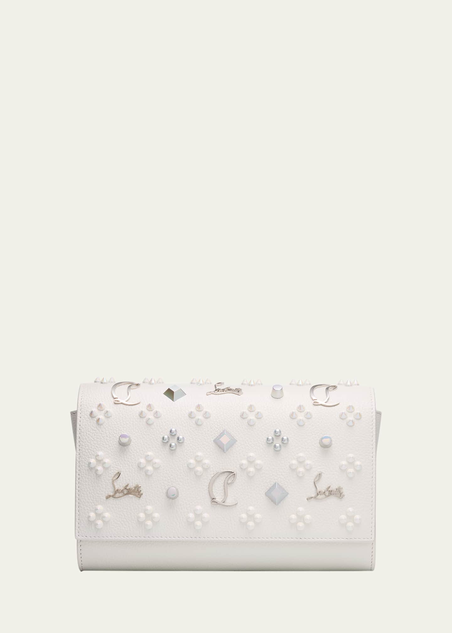Christian Louboutin Paloma Clutch in Loubinthesky Leather Image 1 of 6
