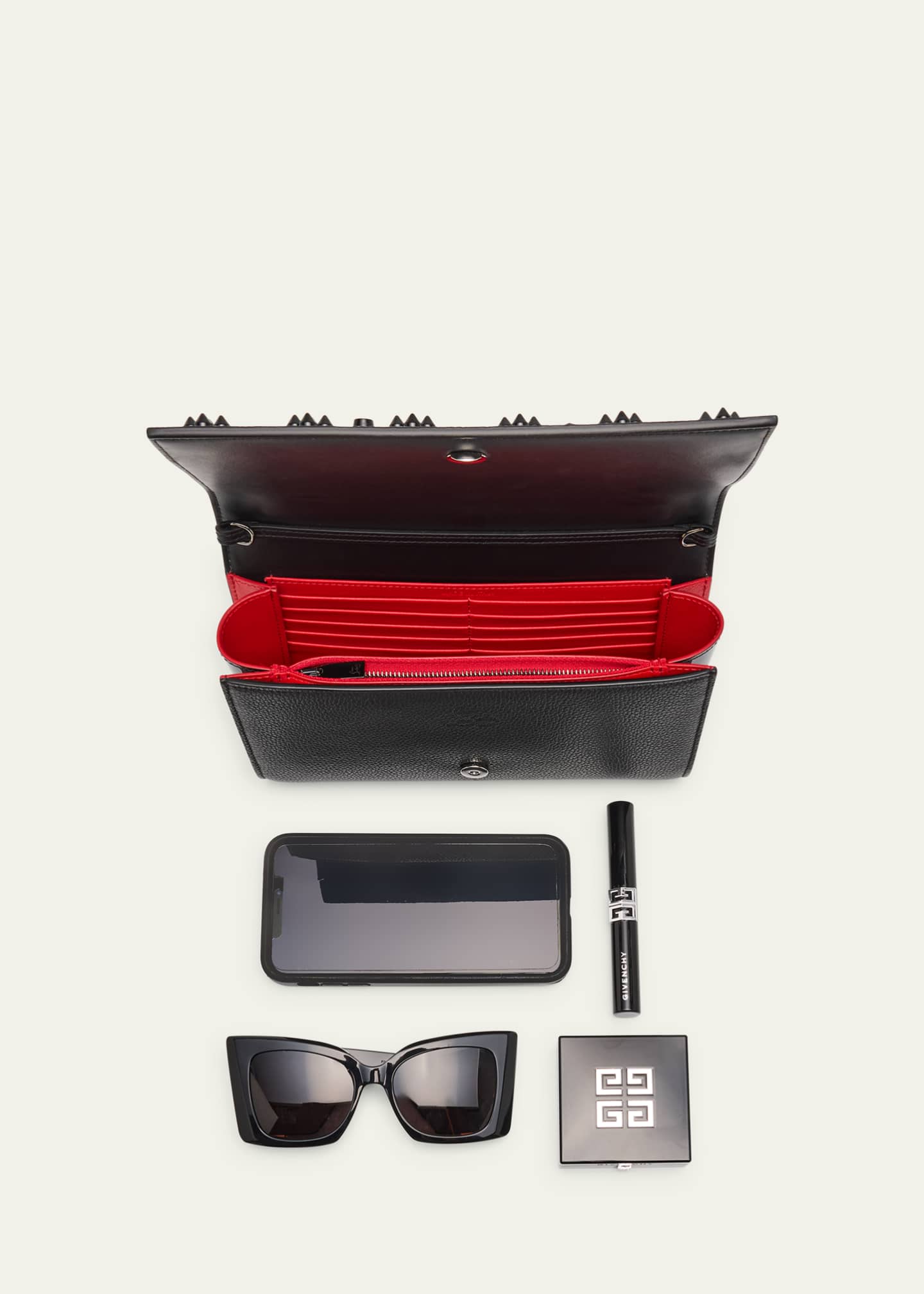 Christian Louboutin Paloma Clutch in Loubinthesky Leather