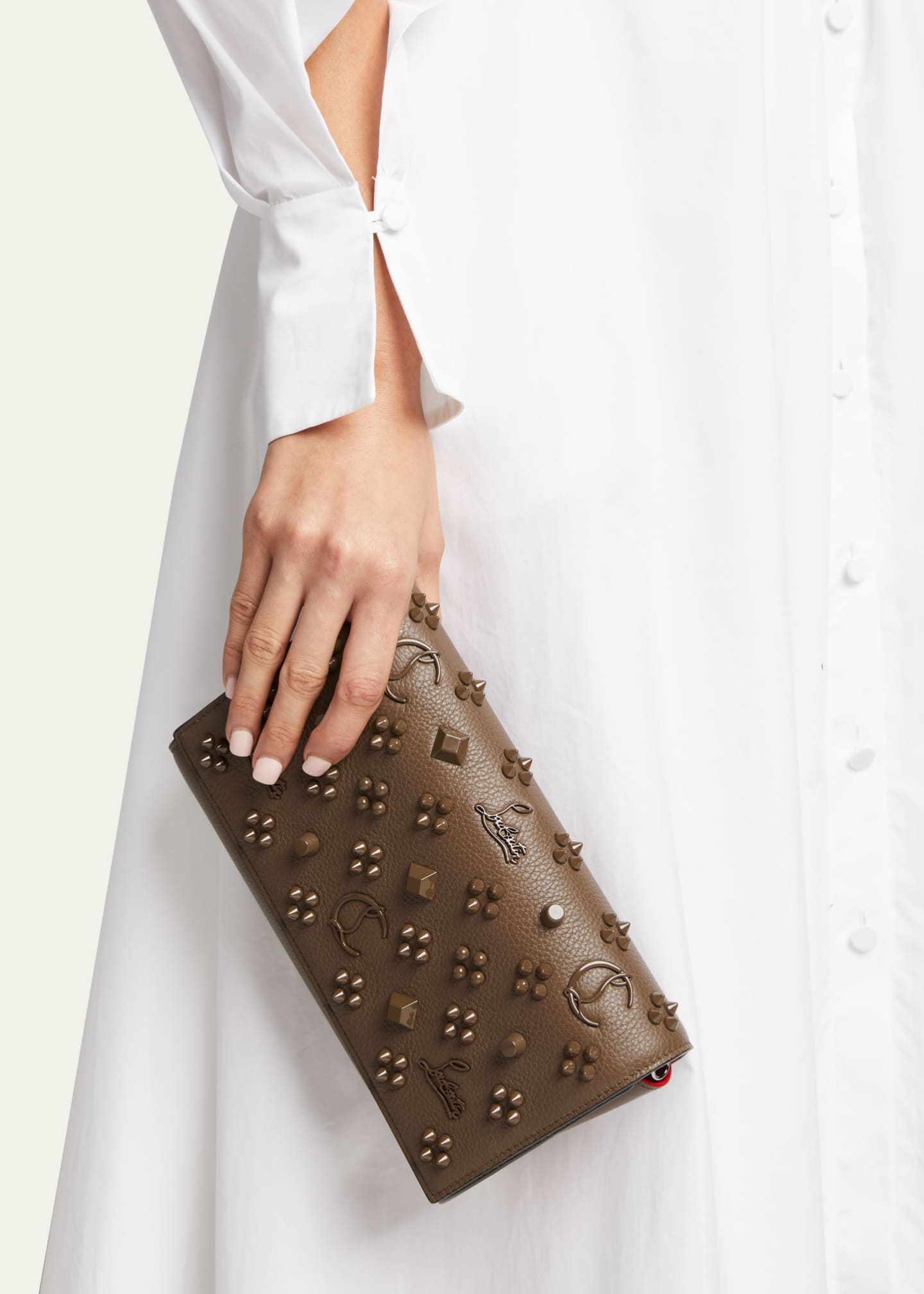 Christian louboutin paloma clutch bag clearance