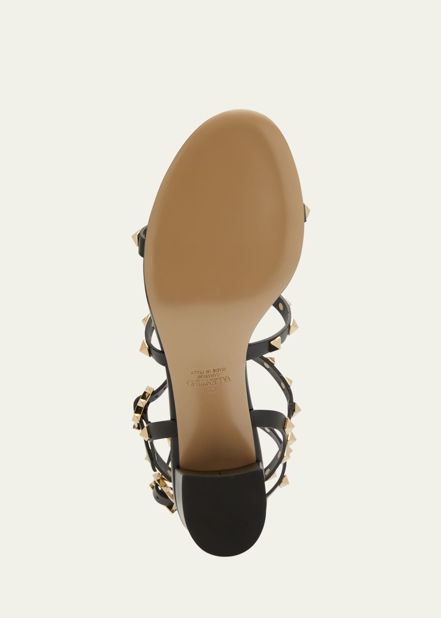 Valentino submerge rockstud leather sandals discount