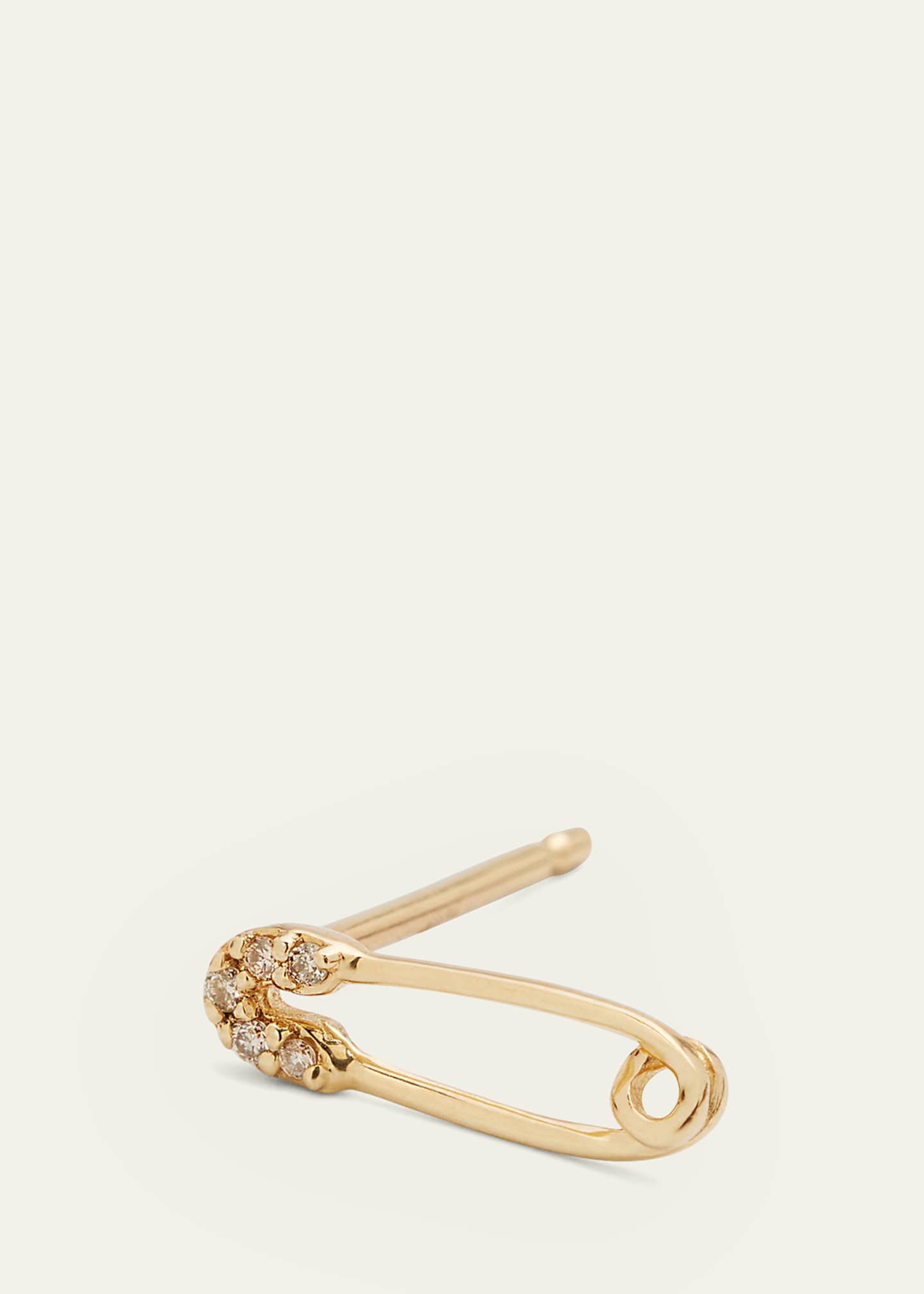 Sydney evan online safety pin earrings