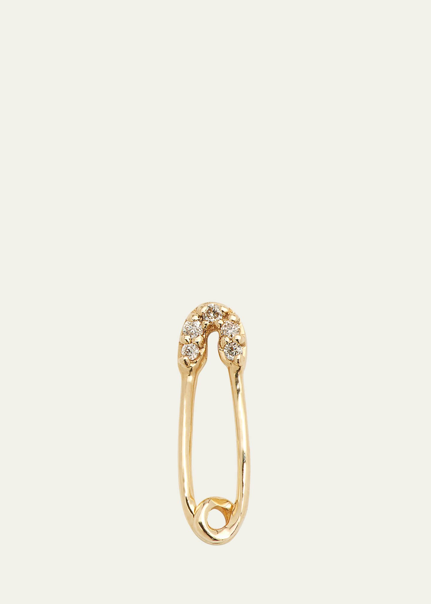 Sydney evan safety pin earrings online