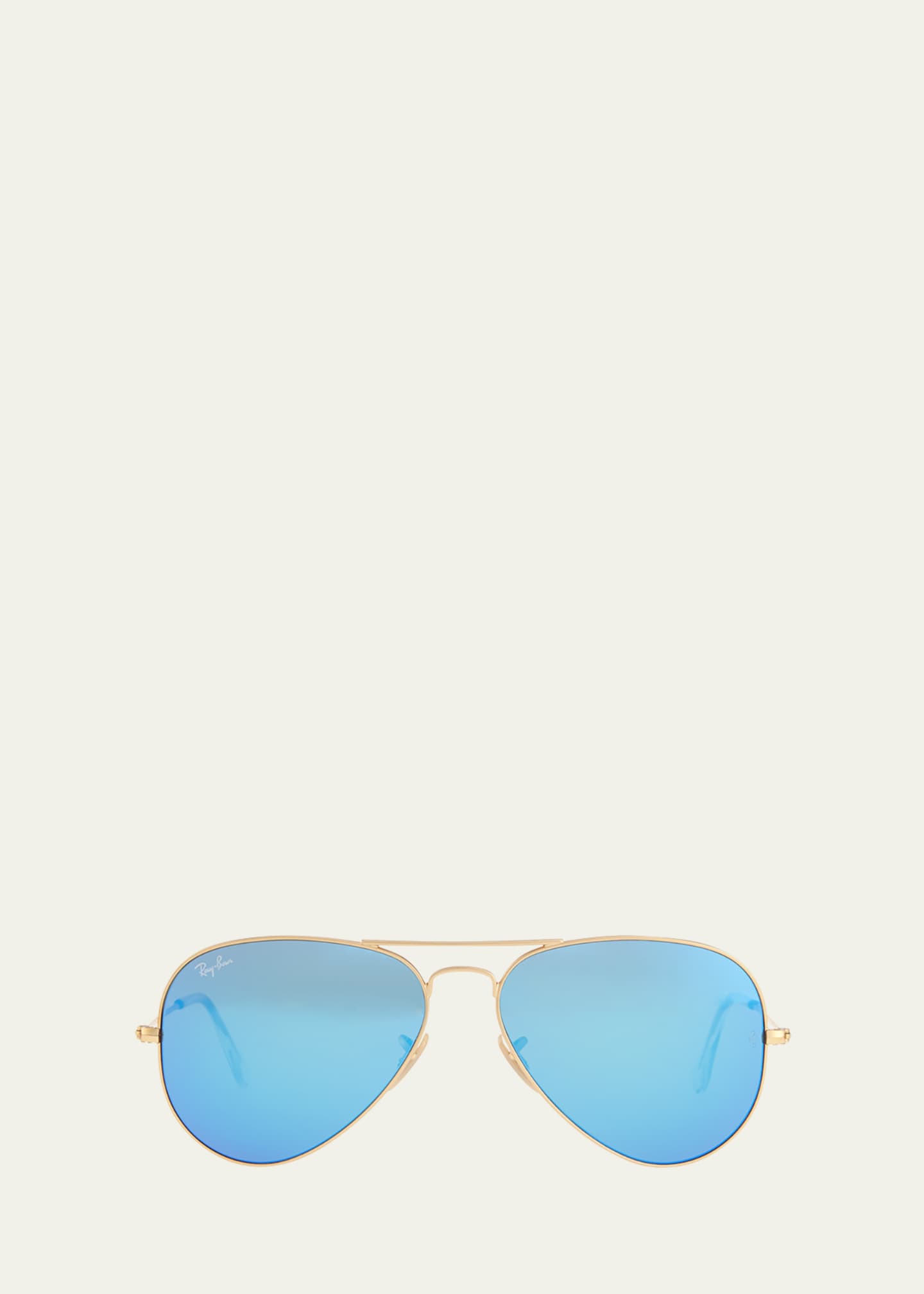 Ray Ban Mirrored Aviator Sunglasses Bergdorf Goodman