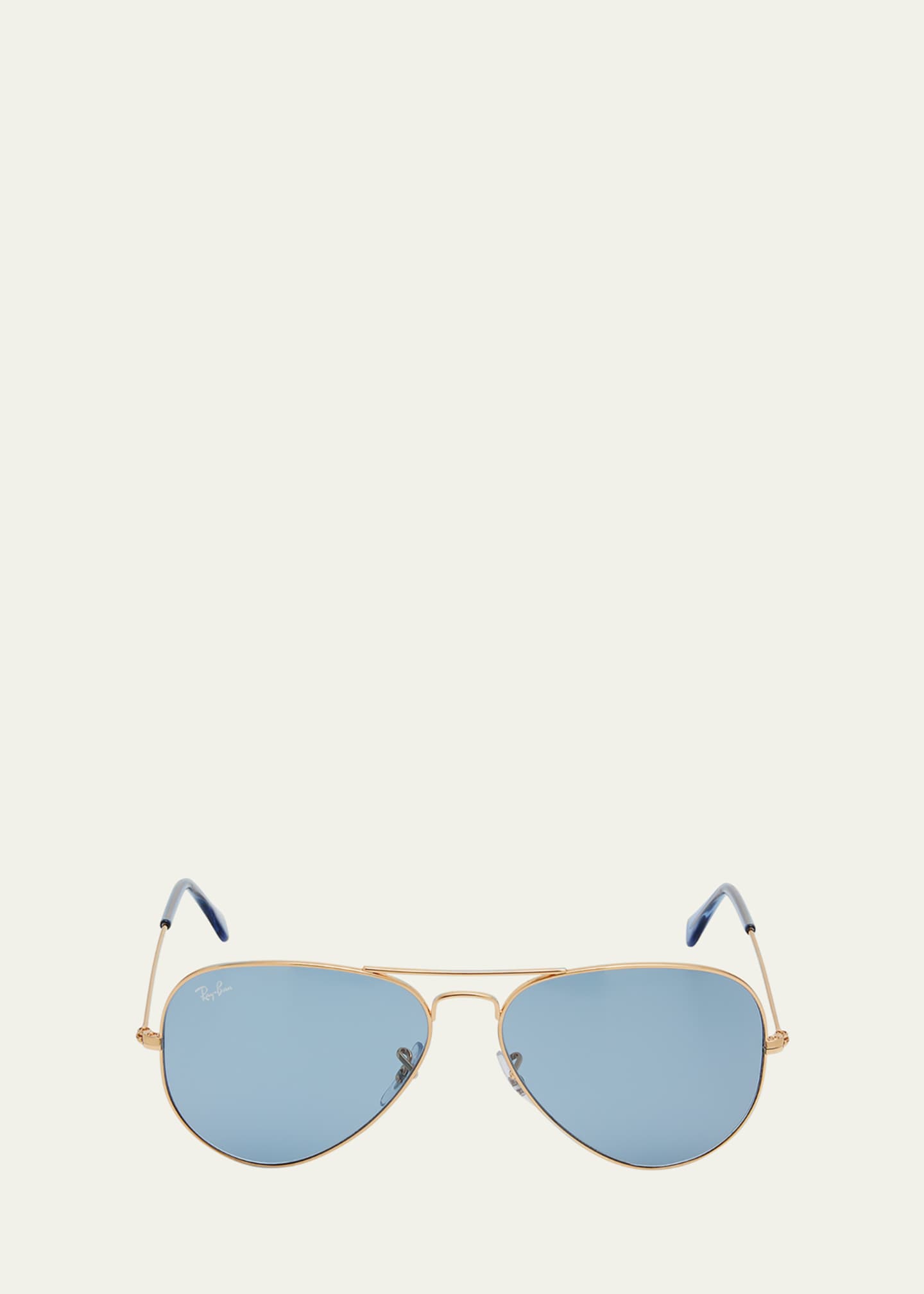 Ray-Ban Teardrop Aviator Sunglasses, Gold