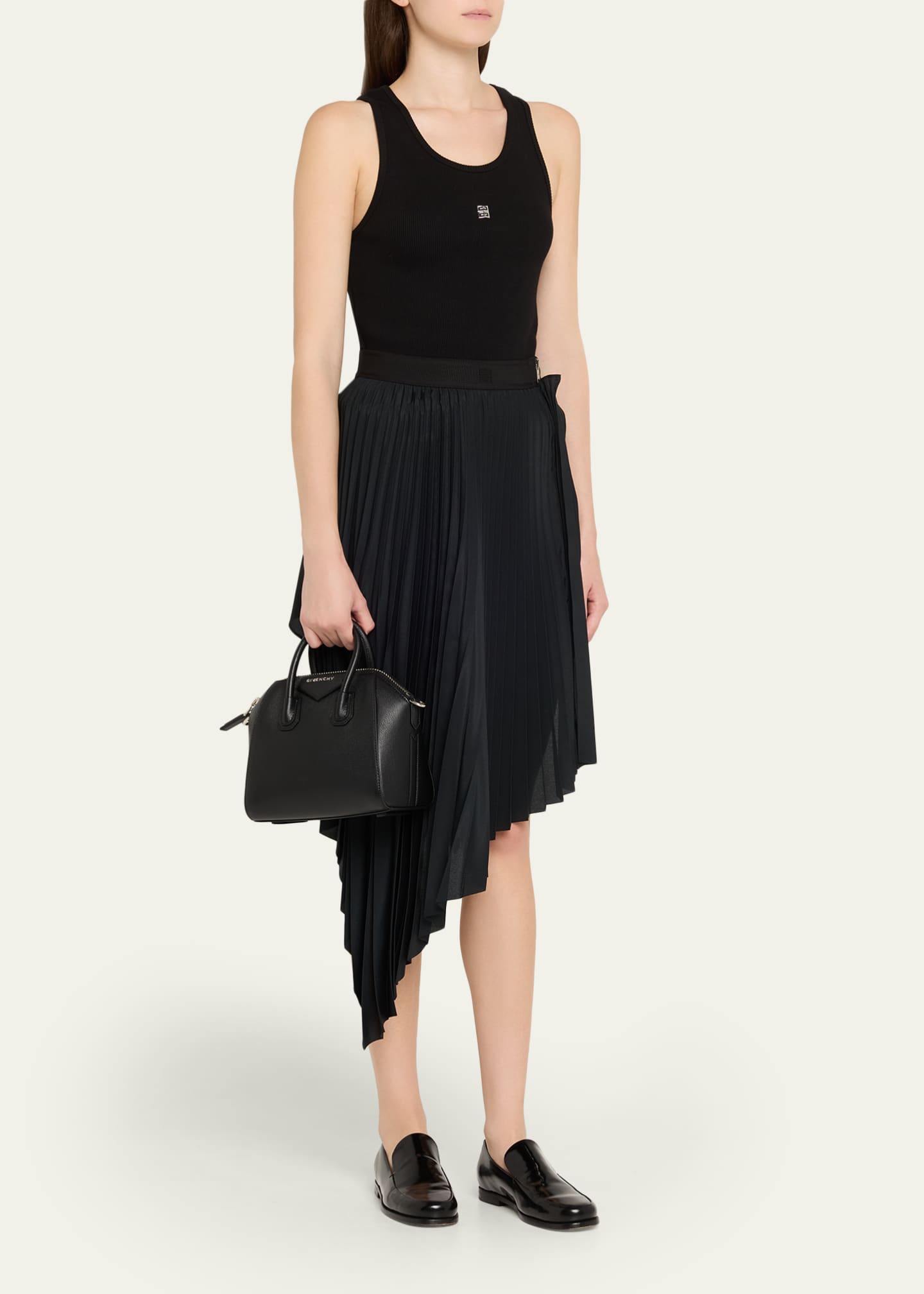 Givenchy Antigona Mini Top Handle Bag in Grained Leather
