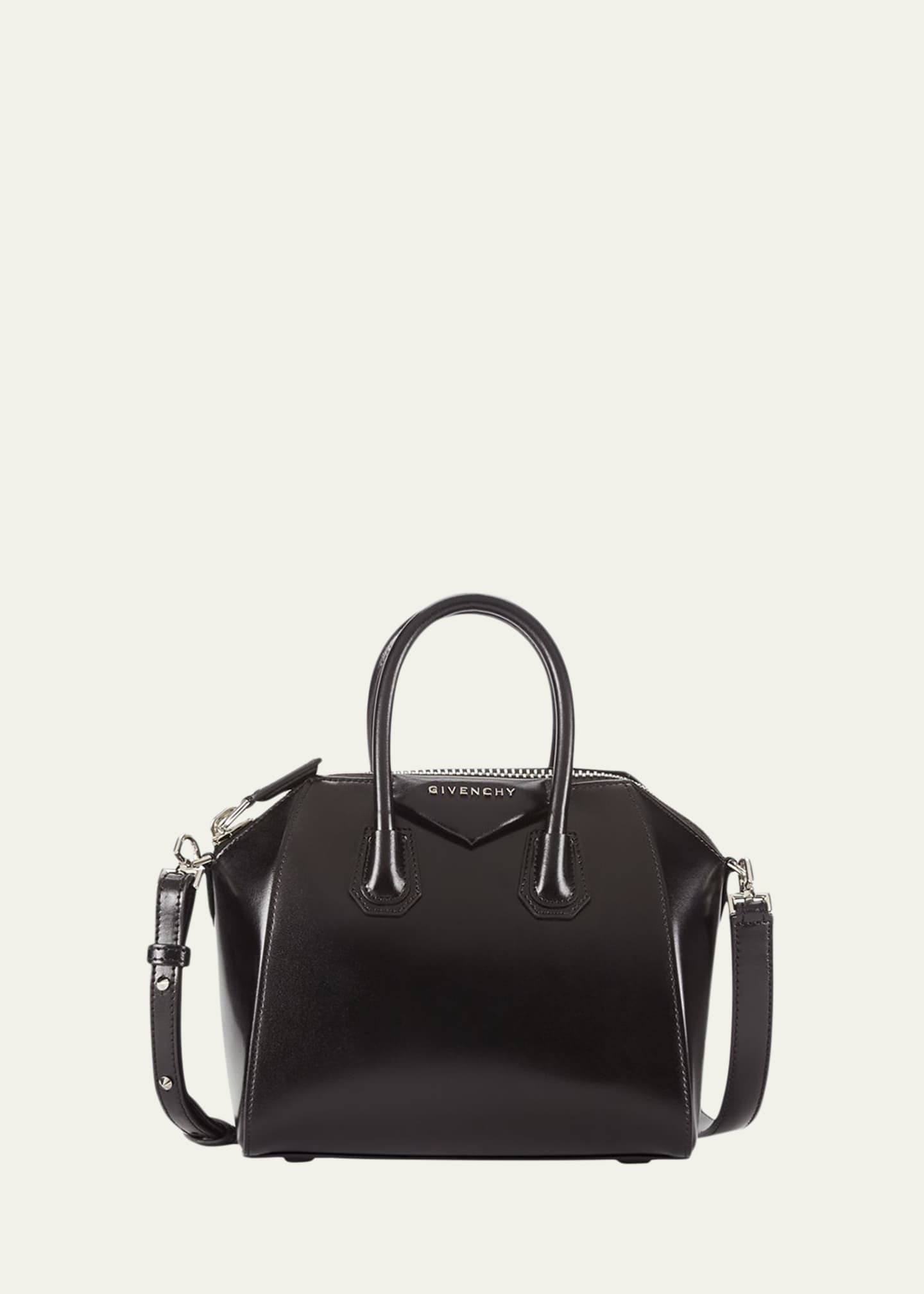 Givenchy Antigona Mini Box Calfskin Satchel Bag