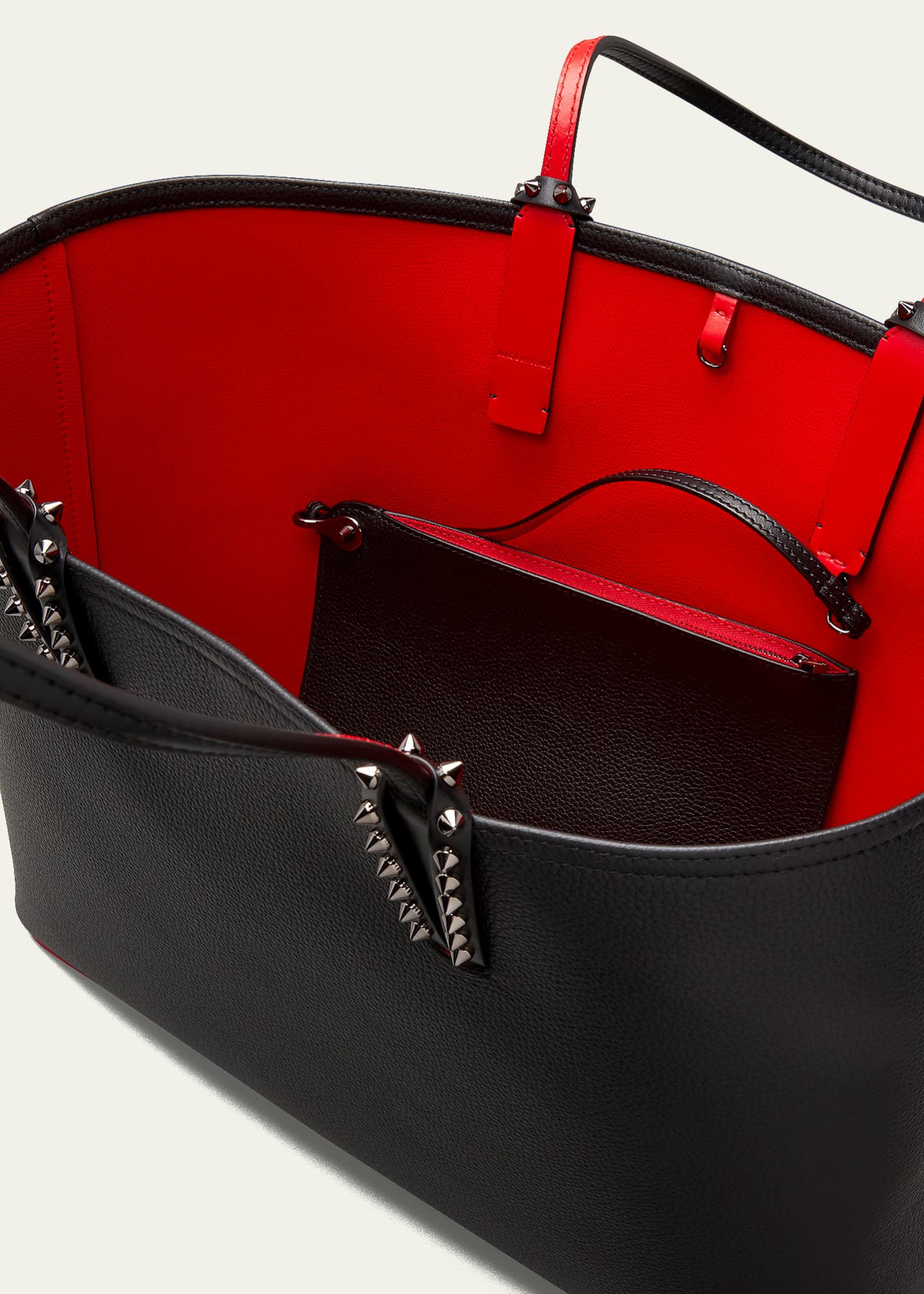 Christian Louboutin Cabata Tote in Grained Leather Bergdorf Goodman