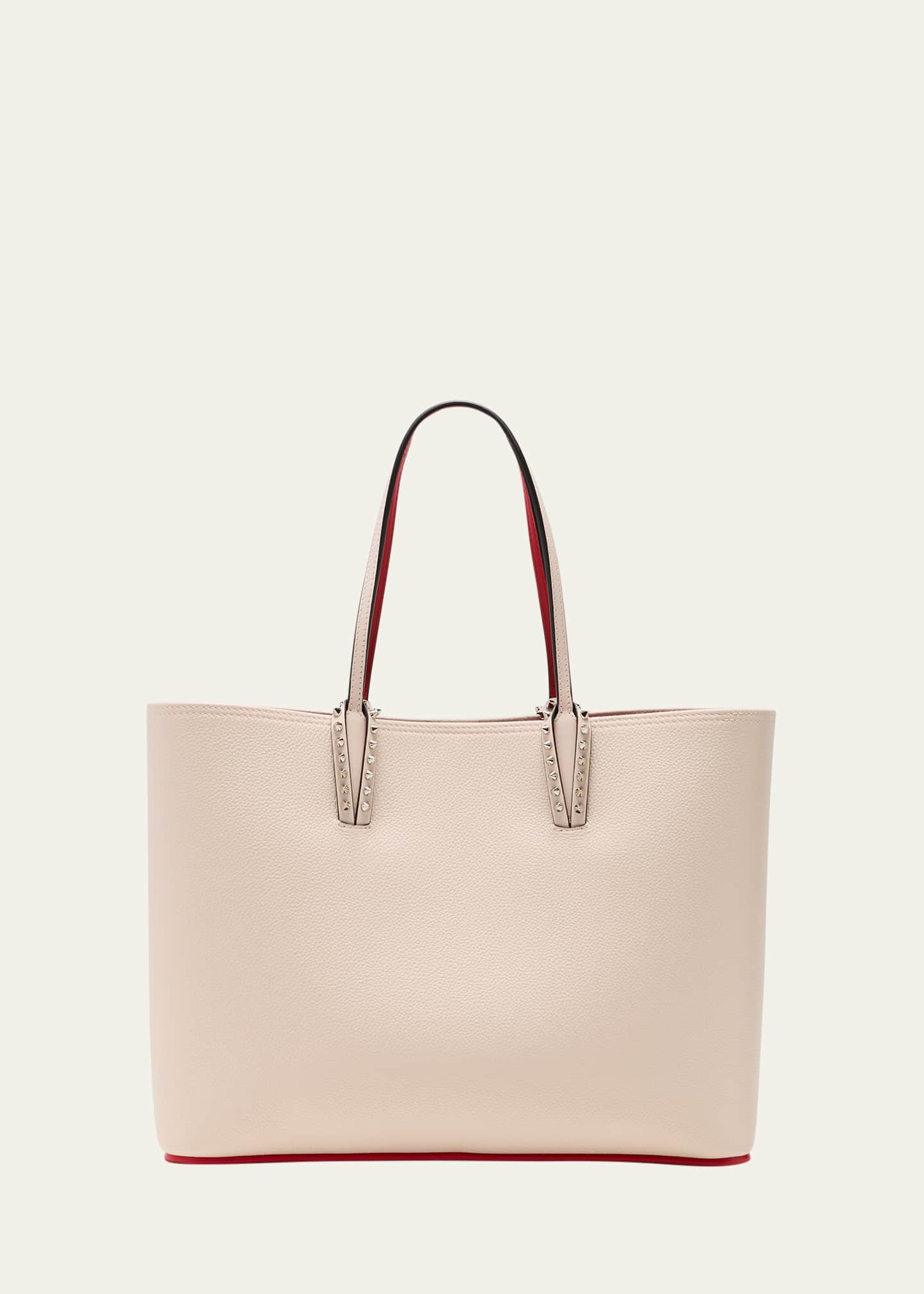 Christian Louboutin Large Cabata Tote in Grained Leather Image 1 of 7