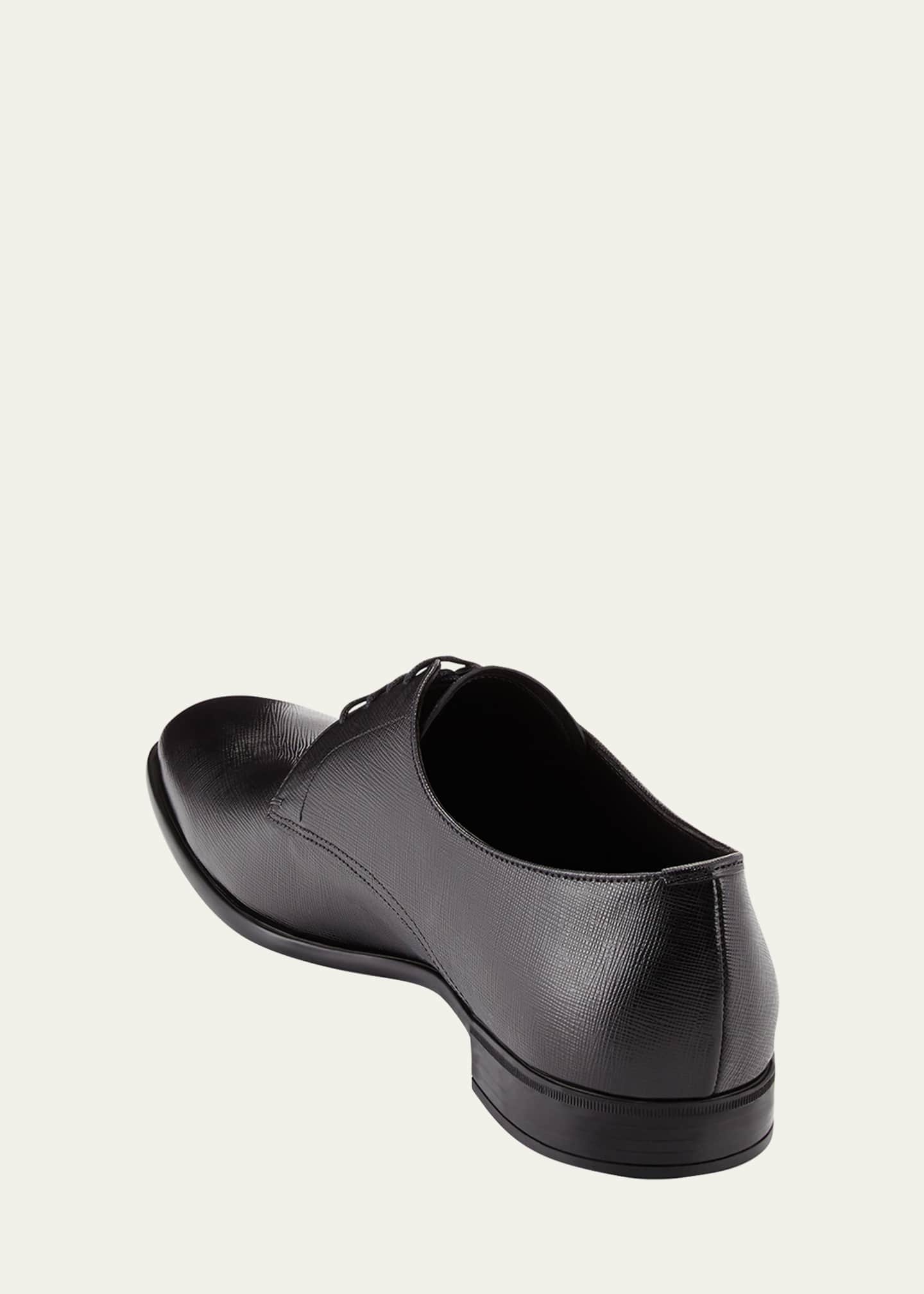 Saffiano leather shoes sale