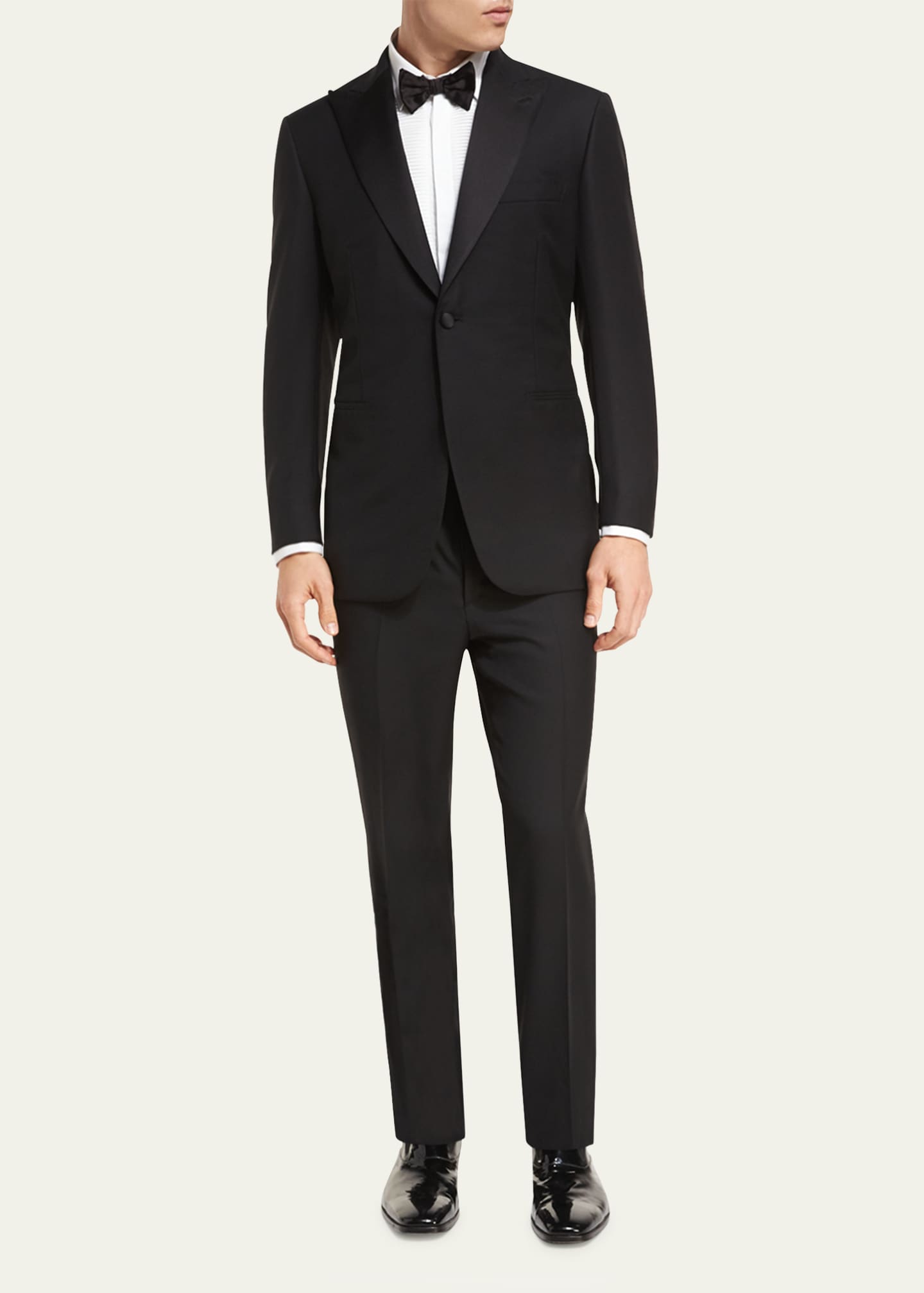 Brioni Two-Piece Wool Tuxedo Suit Image 1 of 2