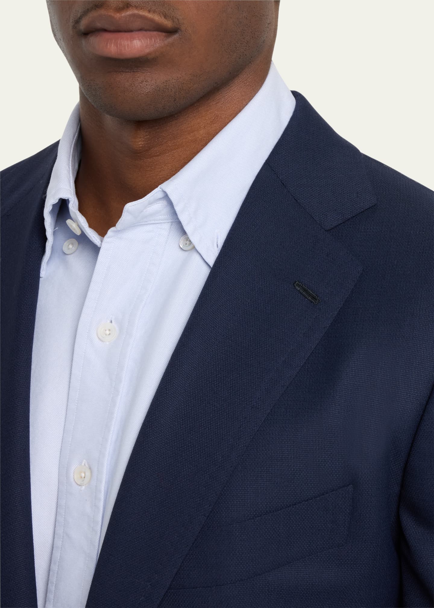 Cesare Attolini Men's Micro Hopsack Sport Coat Image 5 of 5