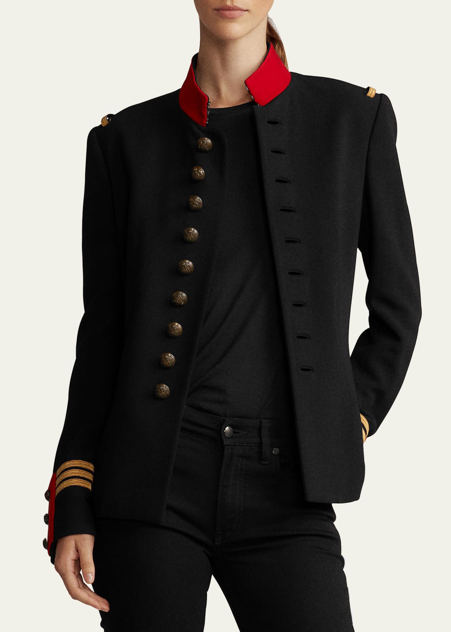 Ralph lauren officer's coat sale