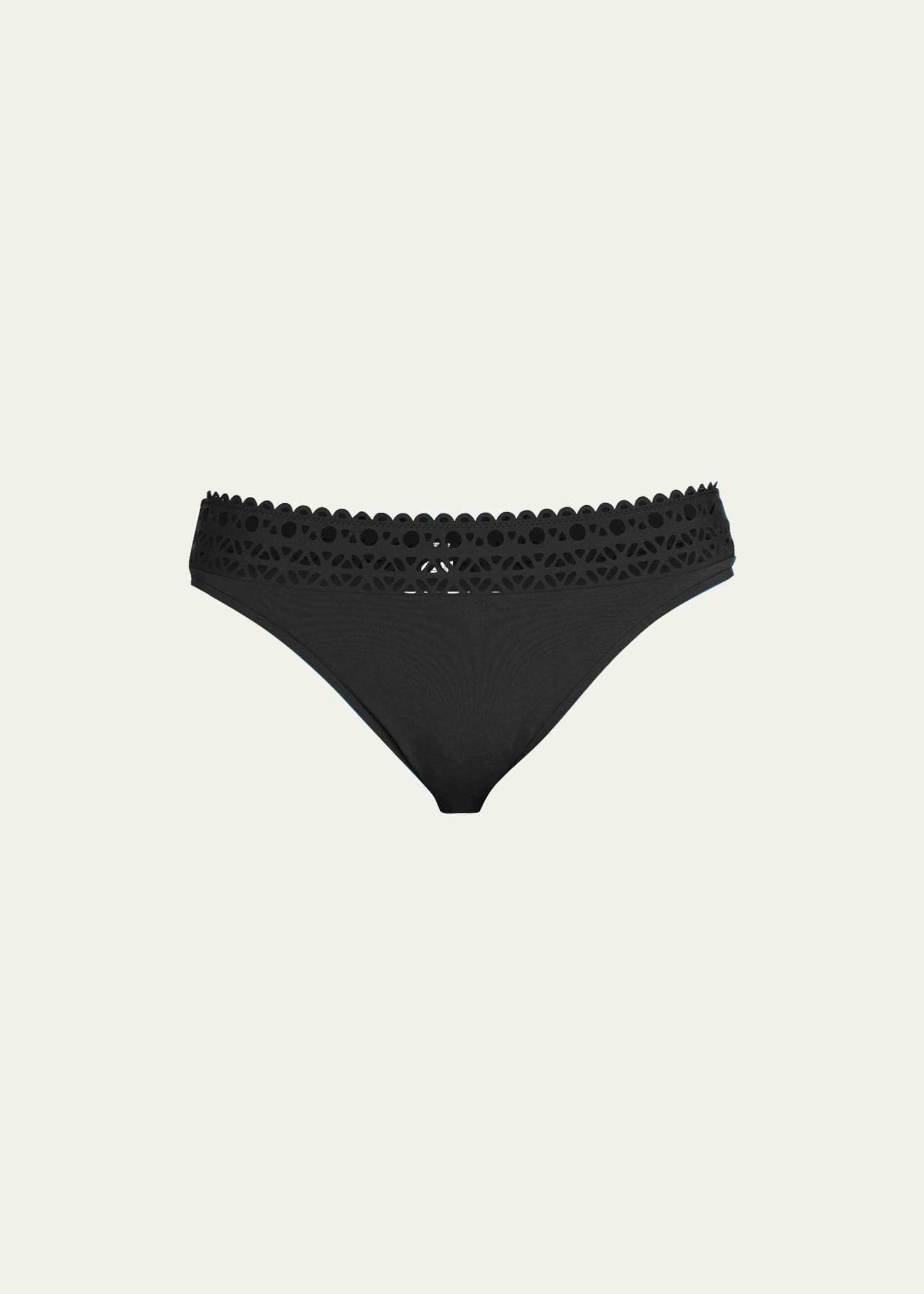 Lise Charmel Ajourage Couture Laser Cut Low Rise Swim Bikini Bottoms