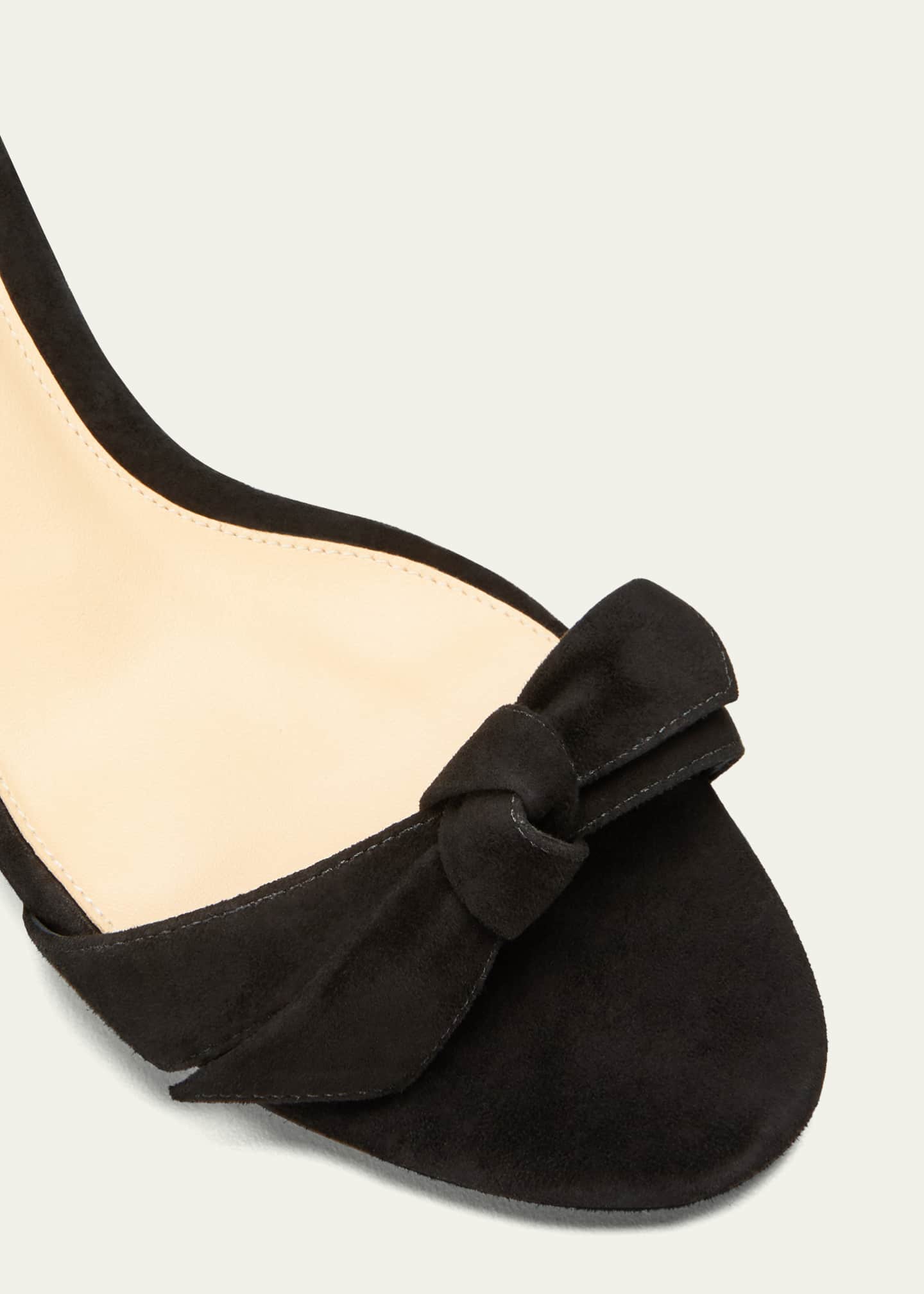 Alexandre Birman Clarita Suede 60mm City Sandals Image 5 of 5