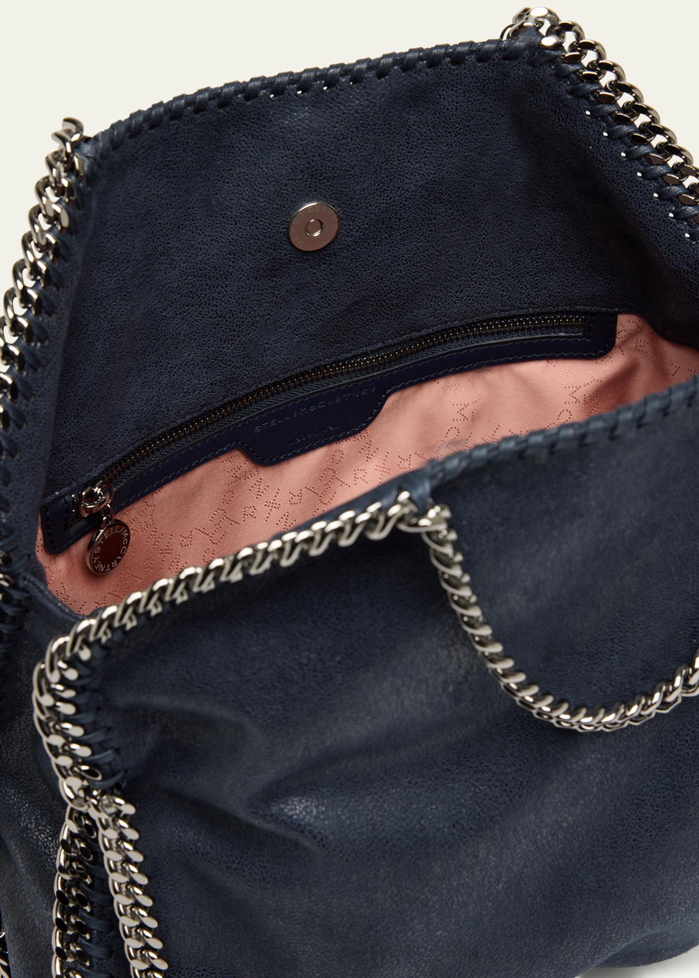 Stella McCartney Falabella Shaggy Deer 3-Chain Tote Bag with