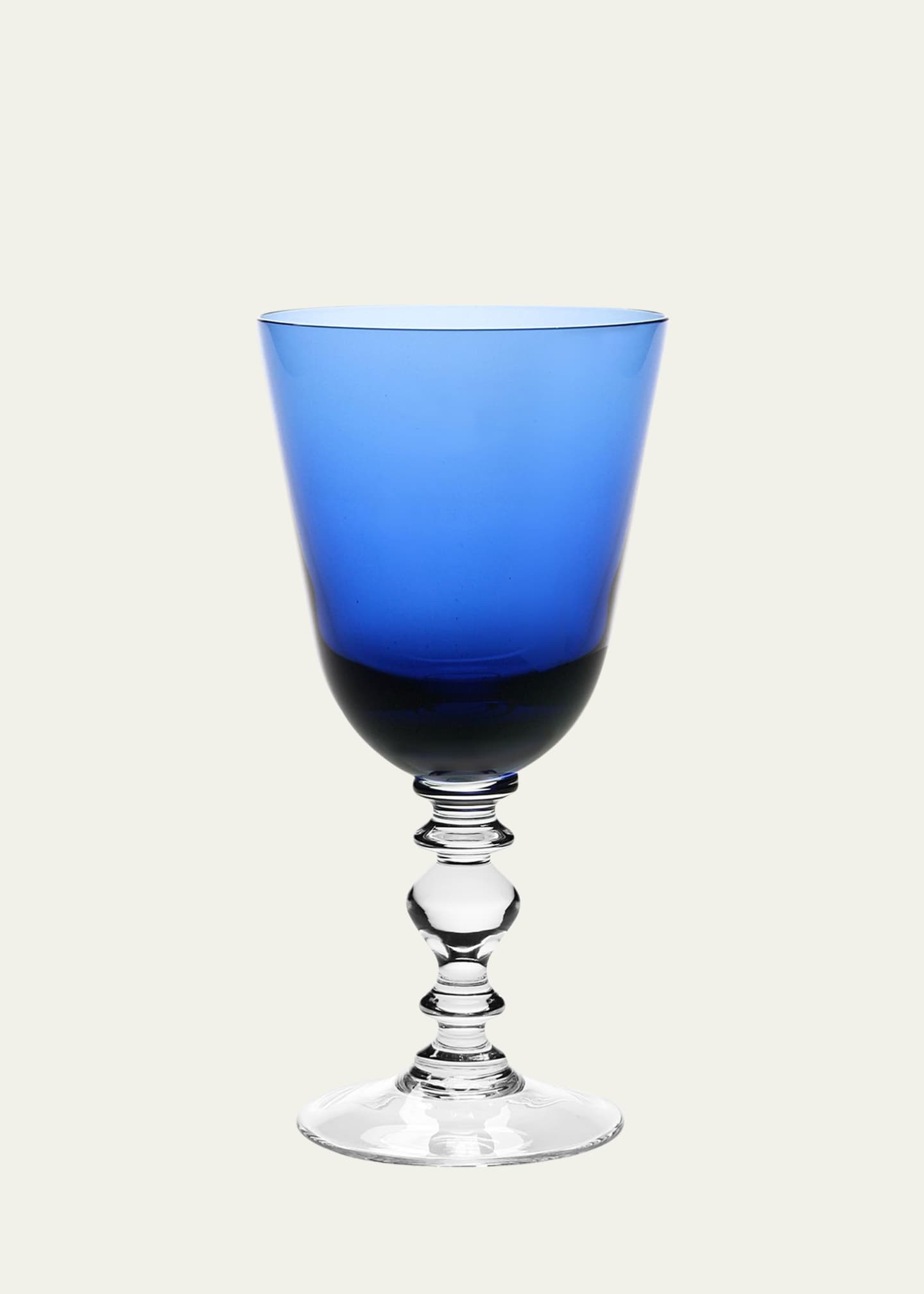 William Yeoward Crystal Fanny Goblet, Blue