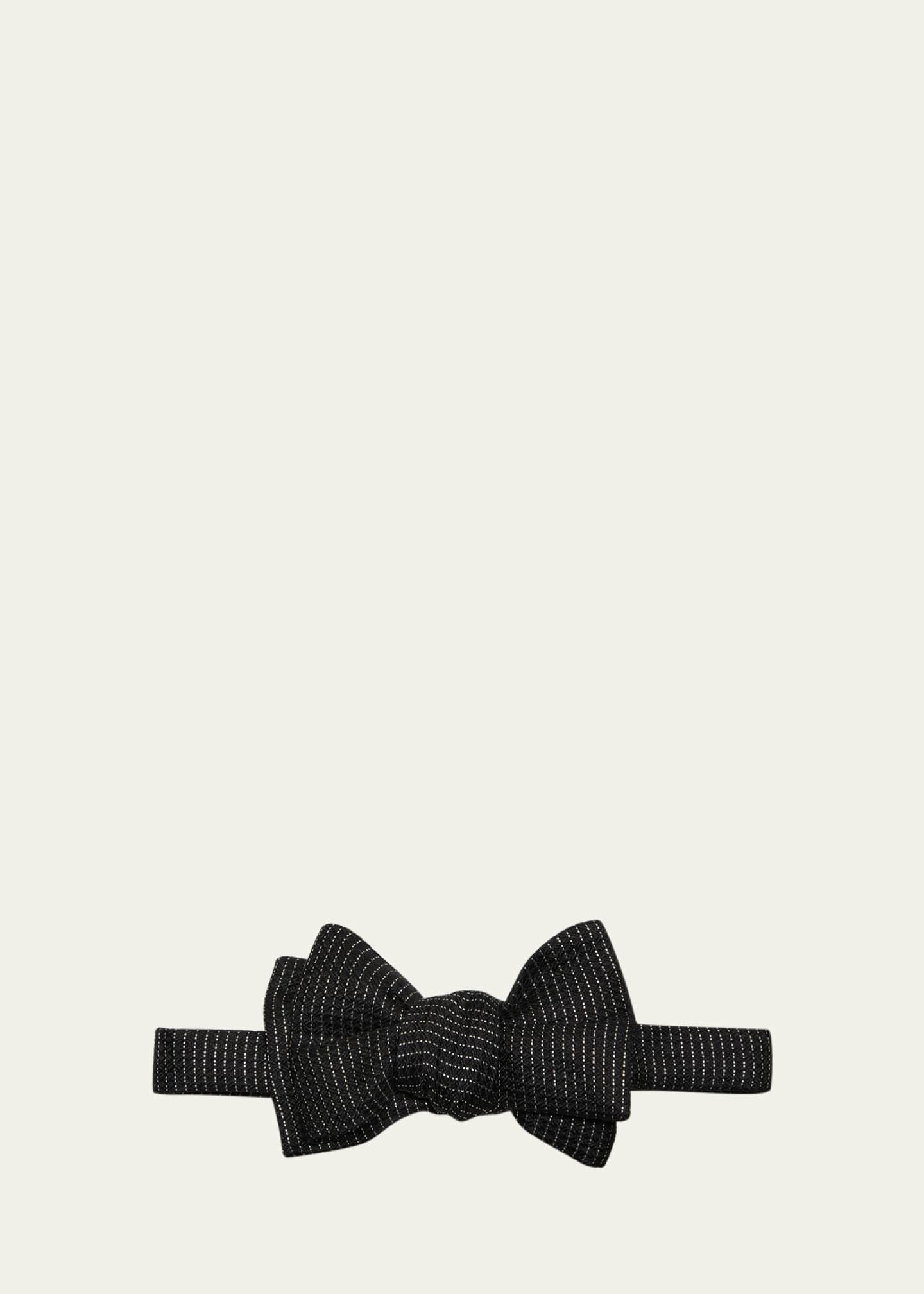 Gold Chatsworth Silk Bow Tie