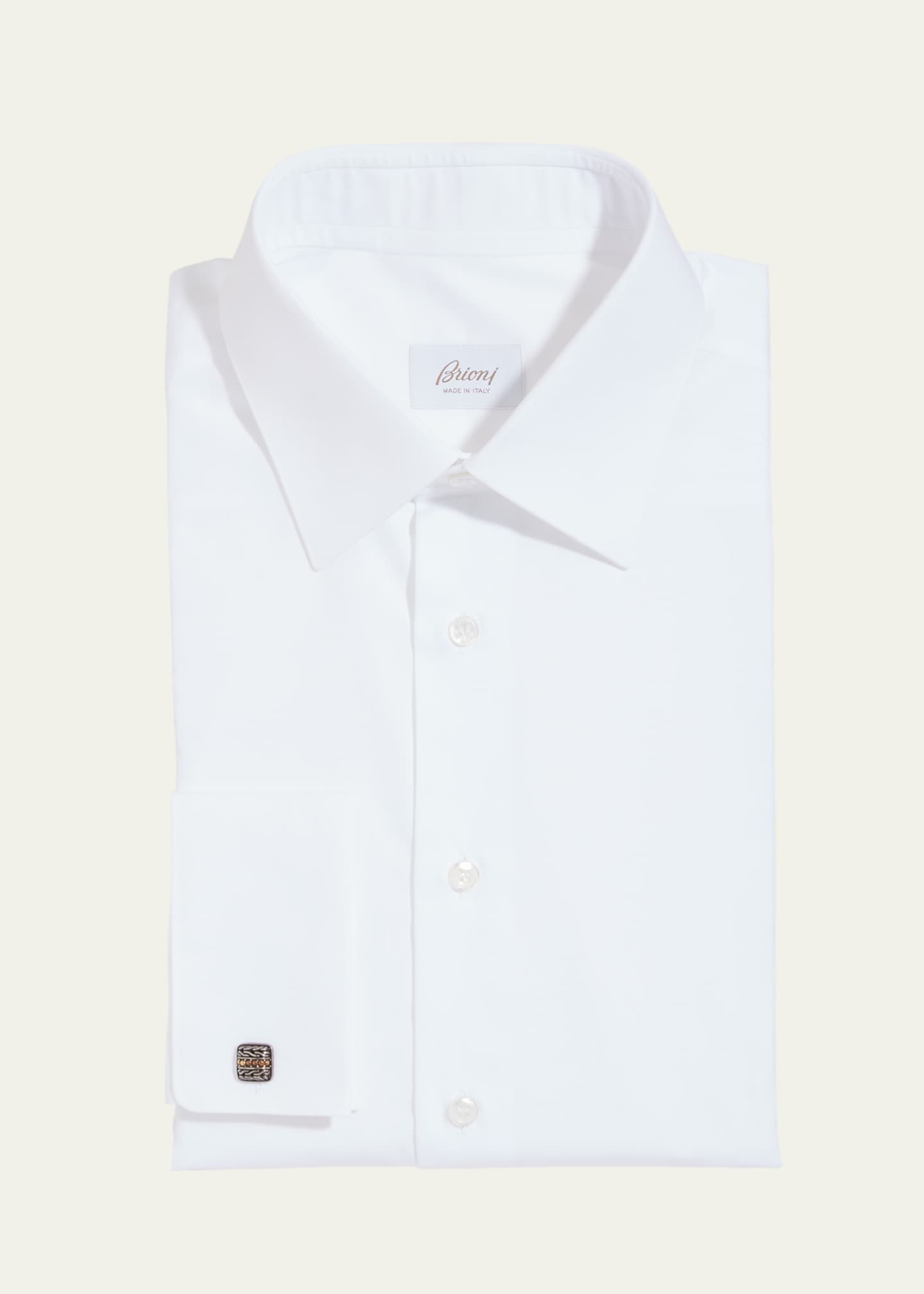 Brioni Wardrobe Essential French-Cuff Dress Shirt - Bergdorf Goodman