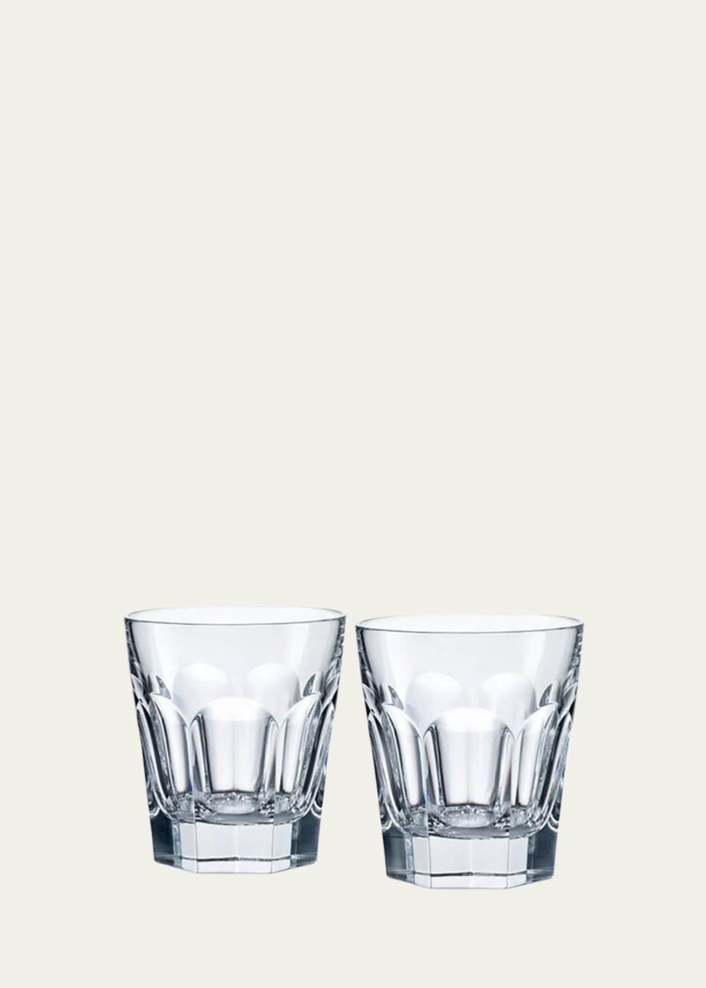 Baccarat Harcourt Old Fashion Crystal Glasses, Set of 2
