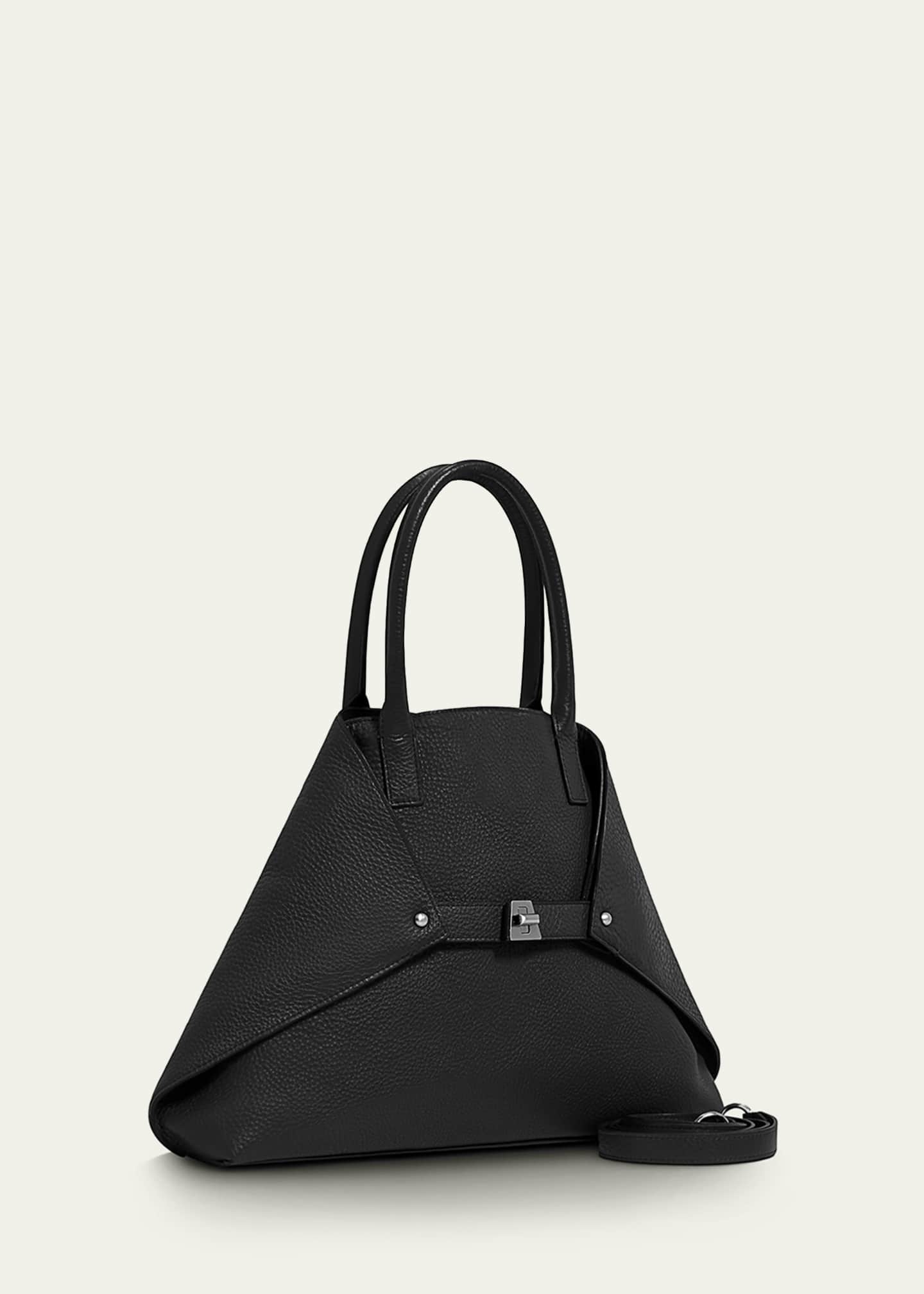 Akris Ai Small Leather Top-Handle Bag Image 2 of 4