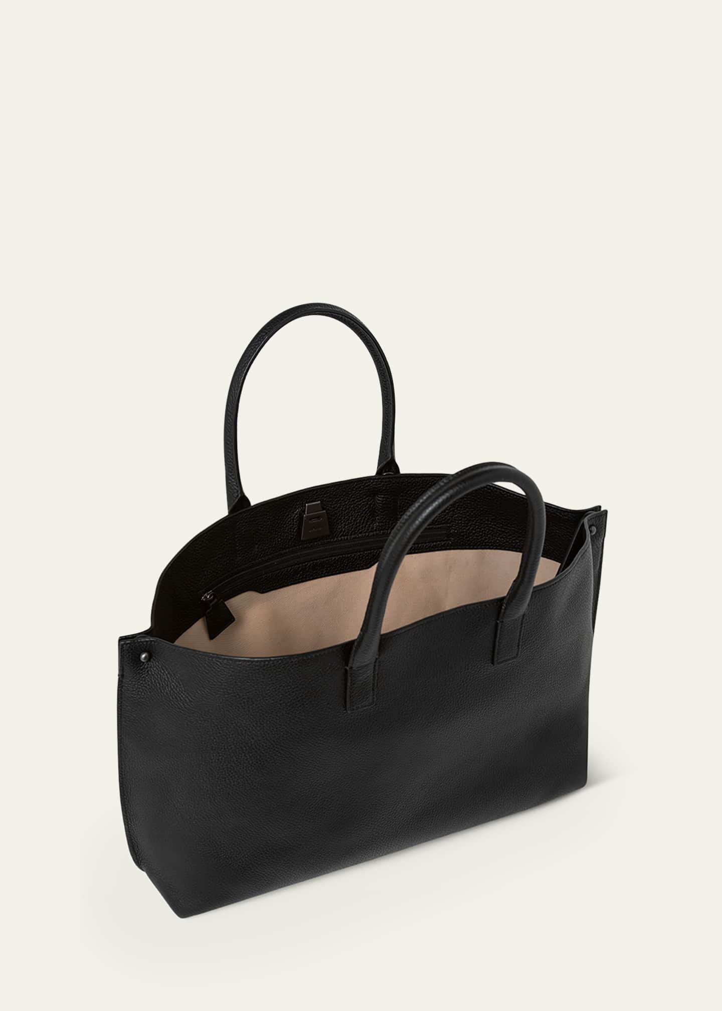 Akris Ai Small Leather Top-Handle Bag Image 4 of 4