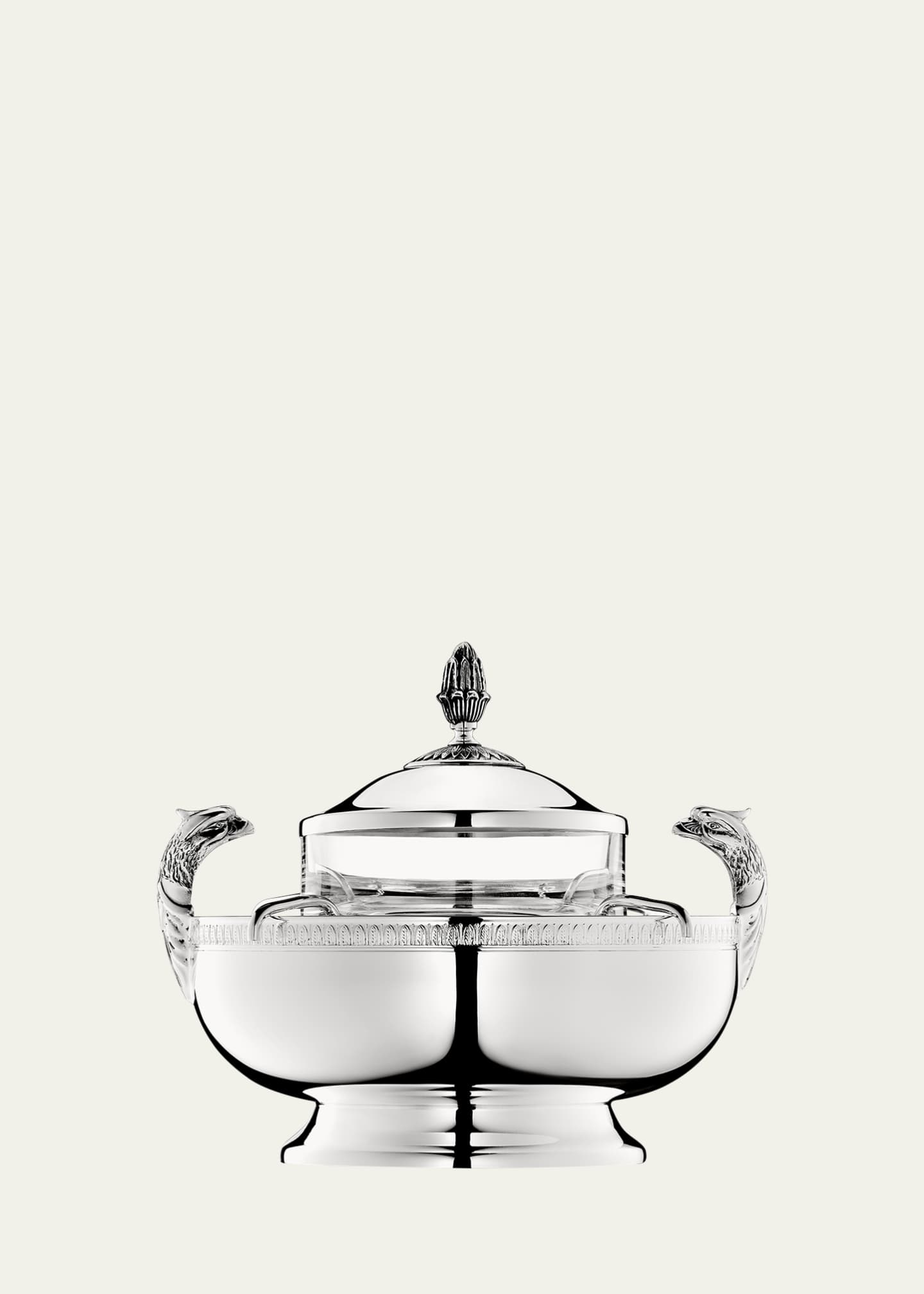 Christofle Malmaison Caviar Serving Set