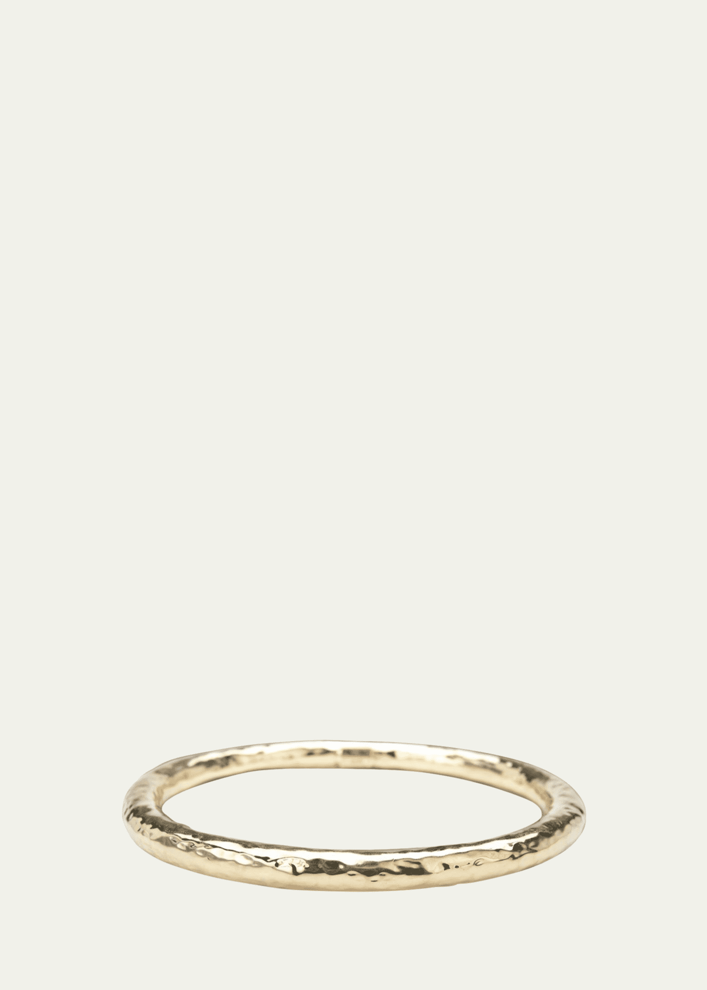 Ippolita Large Hammered Bangle in 18K Gold Image 1 of 4