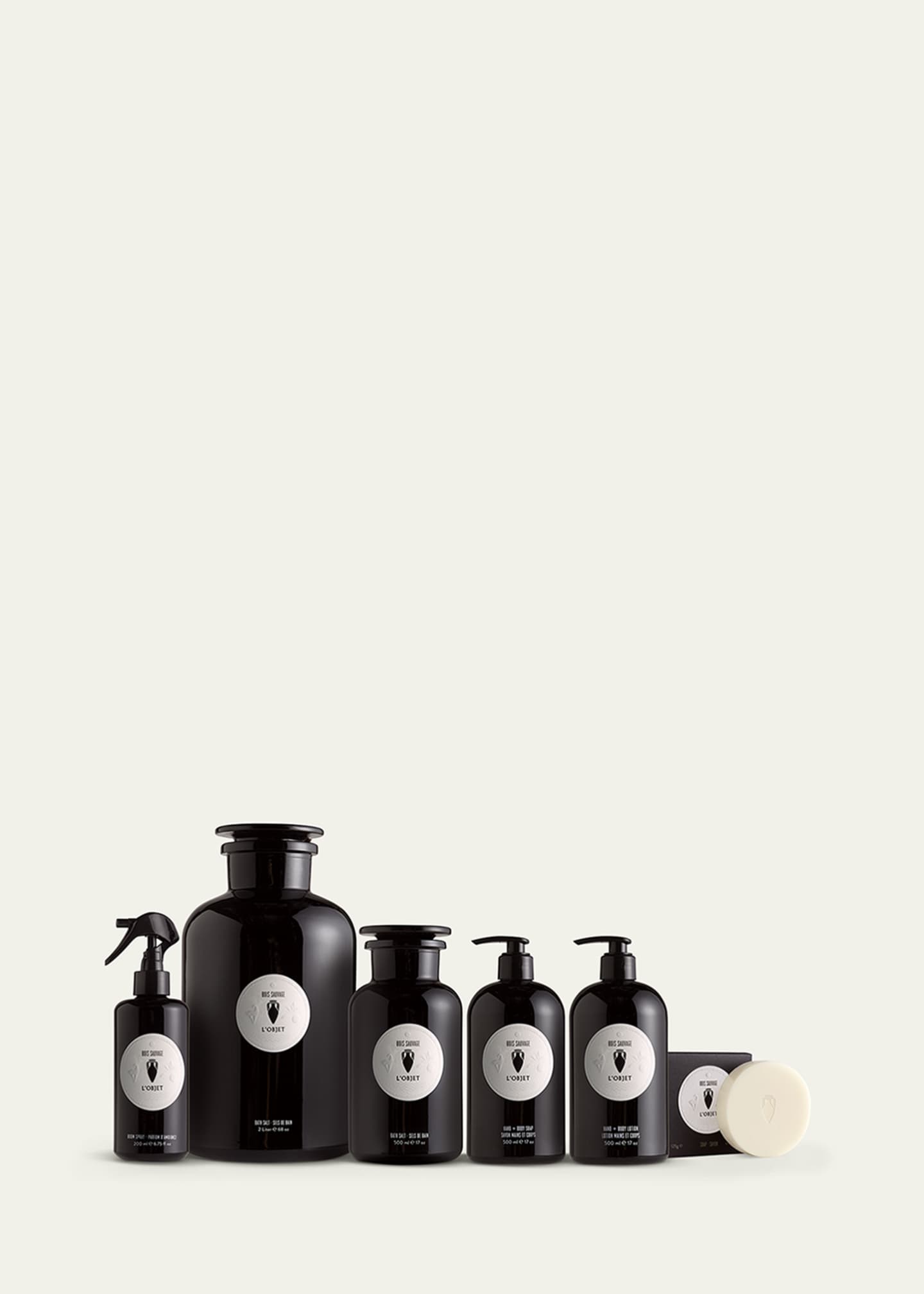 L'Objet Bois Sauvage Hand + Body Soap, 17 oz. Image 2 of 2