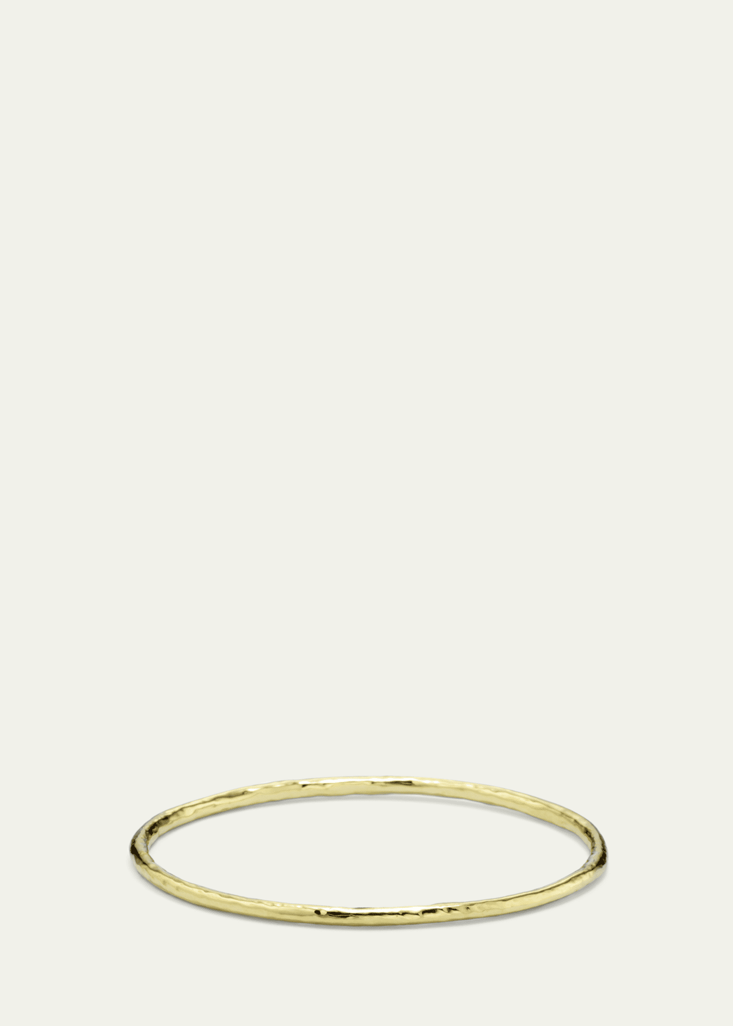 Ippolita Small Hammered Bangle in 18K Gold Bergdorf Goodman
