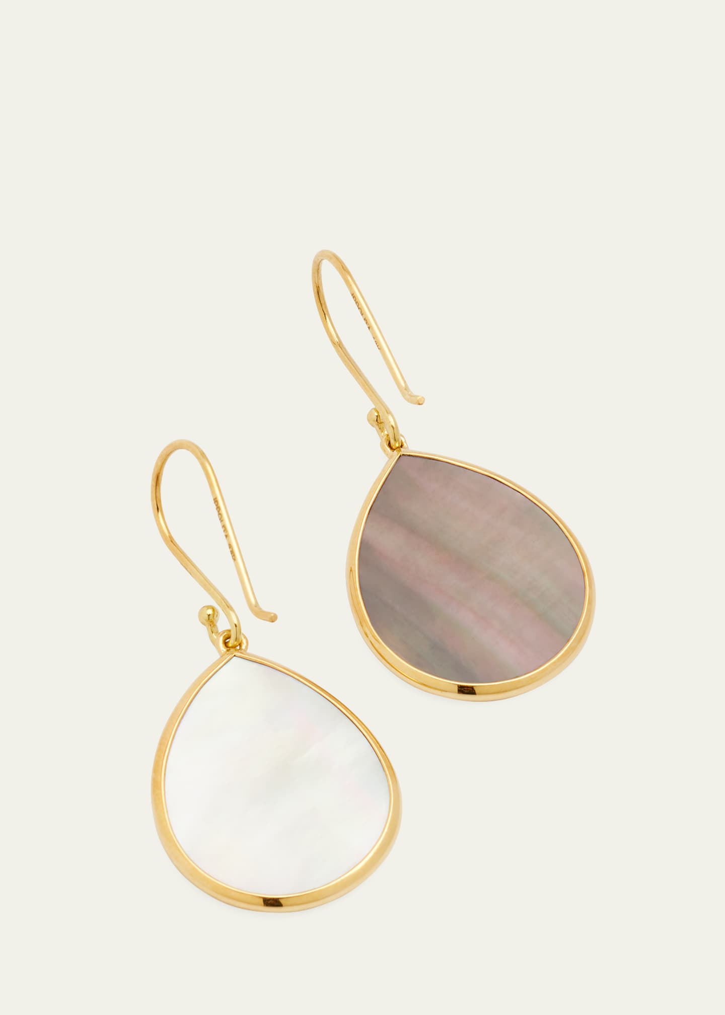 Ippolita Small Stone Teardrop Earrings in 18K Gold Image 4 of 4