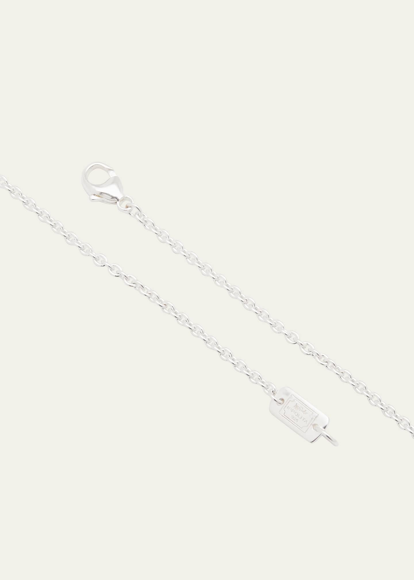 Ippolita Mixed Multi Stone Station Necklace in Sterling Silver Image 3 of 3