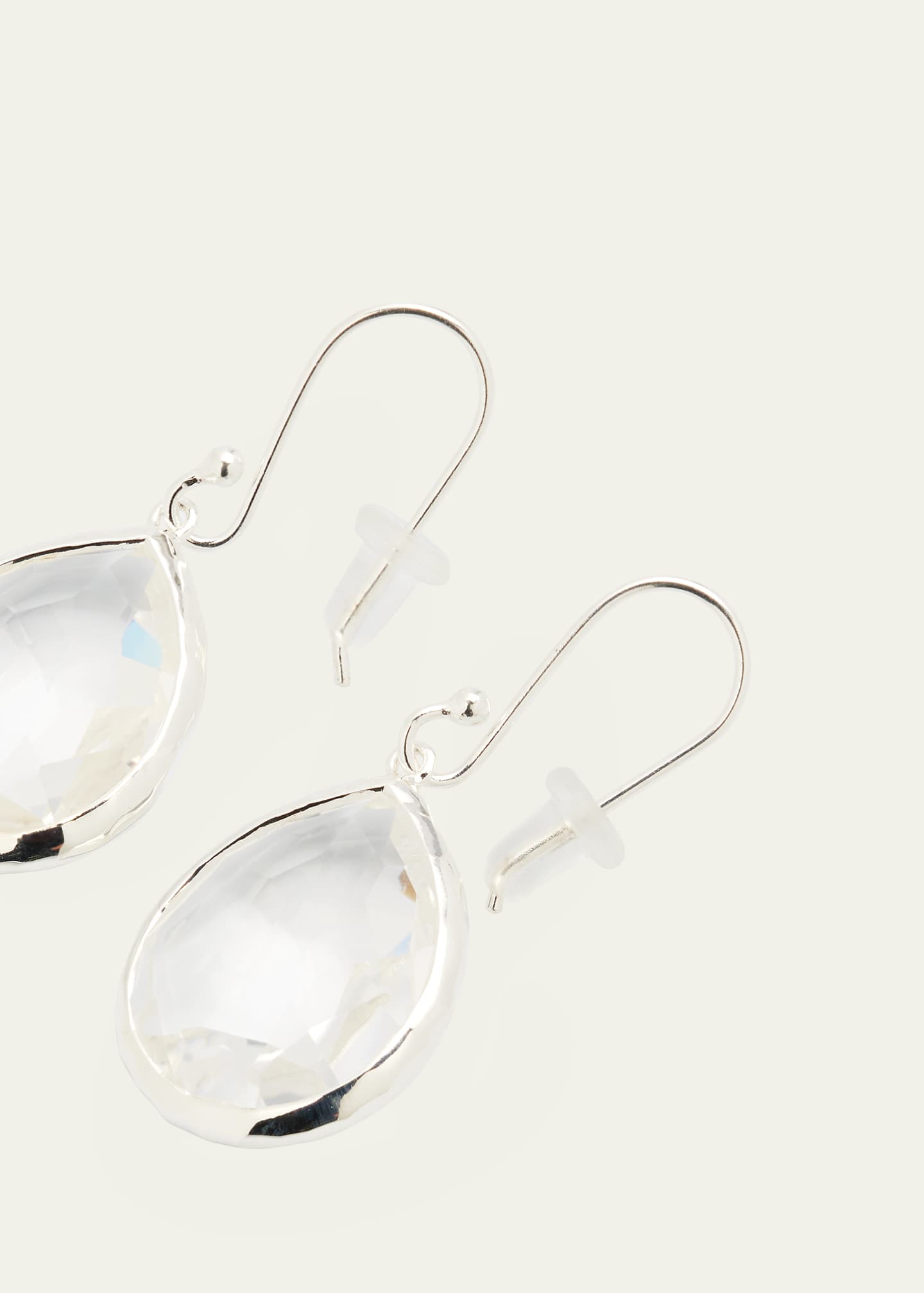 Ippolita Small Teardrop Earrings in Sterling Silver Image 4 of 4