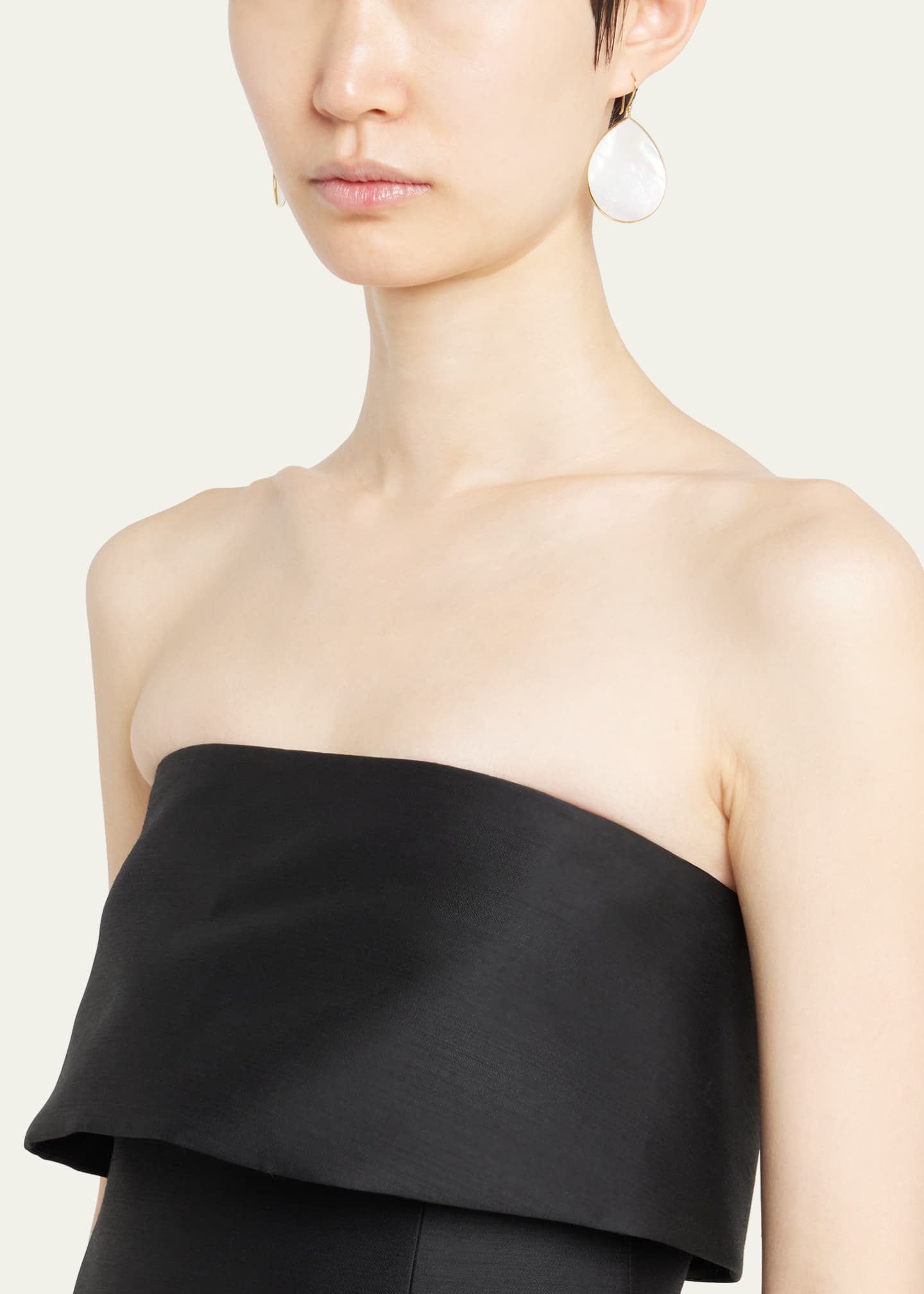 Ippolita Jumbo Stone Teardrop Earrings in 18K Gold Image 2 of 4