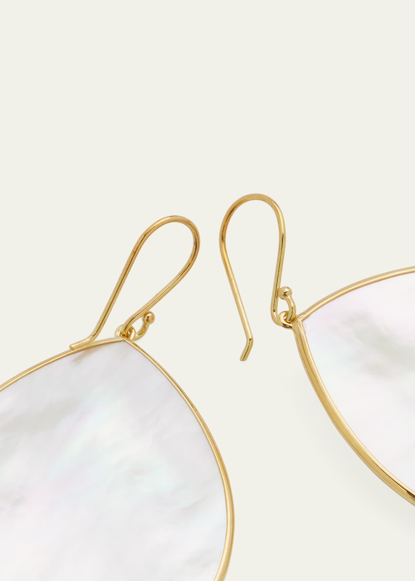 Ippolita Jumbo Stone Teardrop Earrings in 18K Gold Image 4 of 4