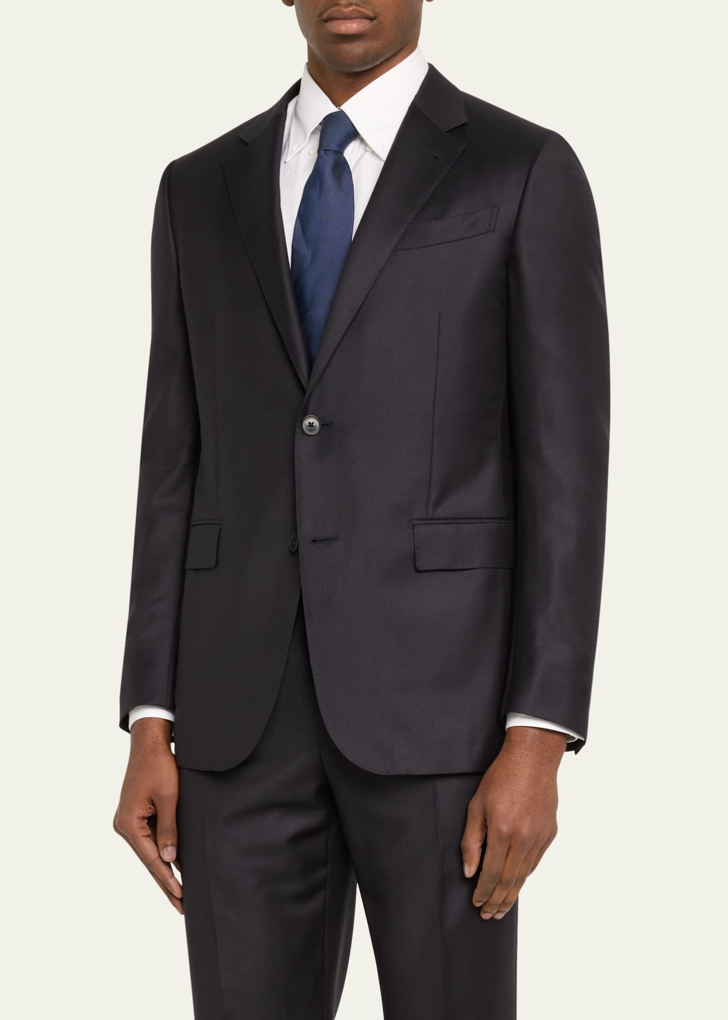 ZEGNA Men's Trofeo Milano Two-Piece Wool Suit Image 4 of 5
