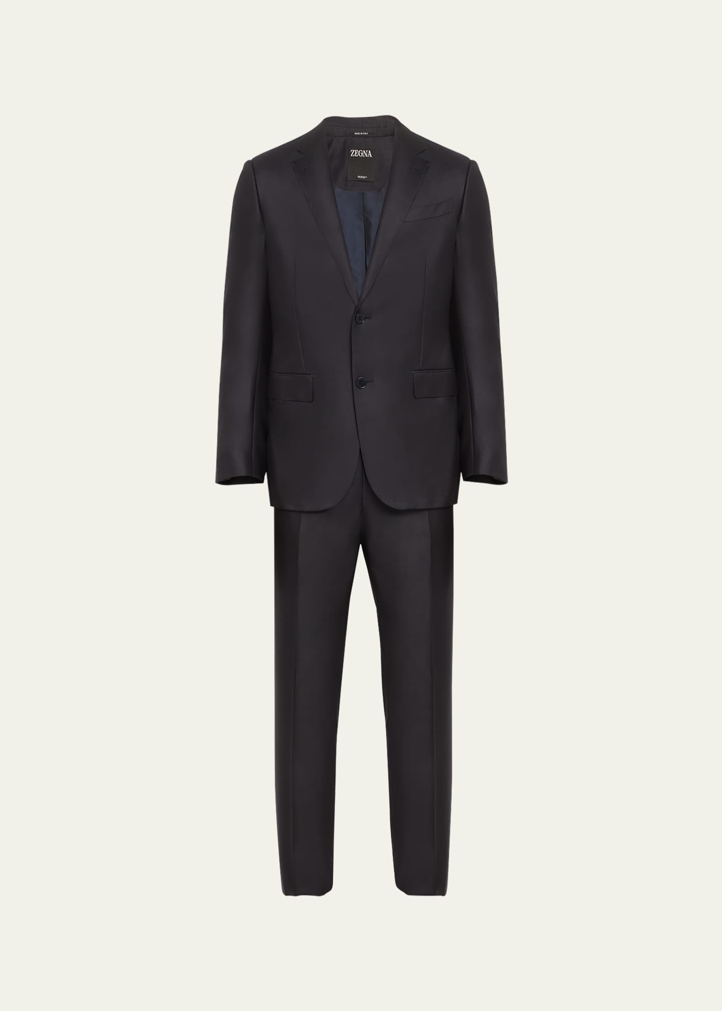 ZEGNA Men's Trofeo Milano Two-Piece Wool Suit Image 1 of 5
