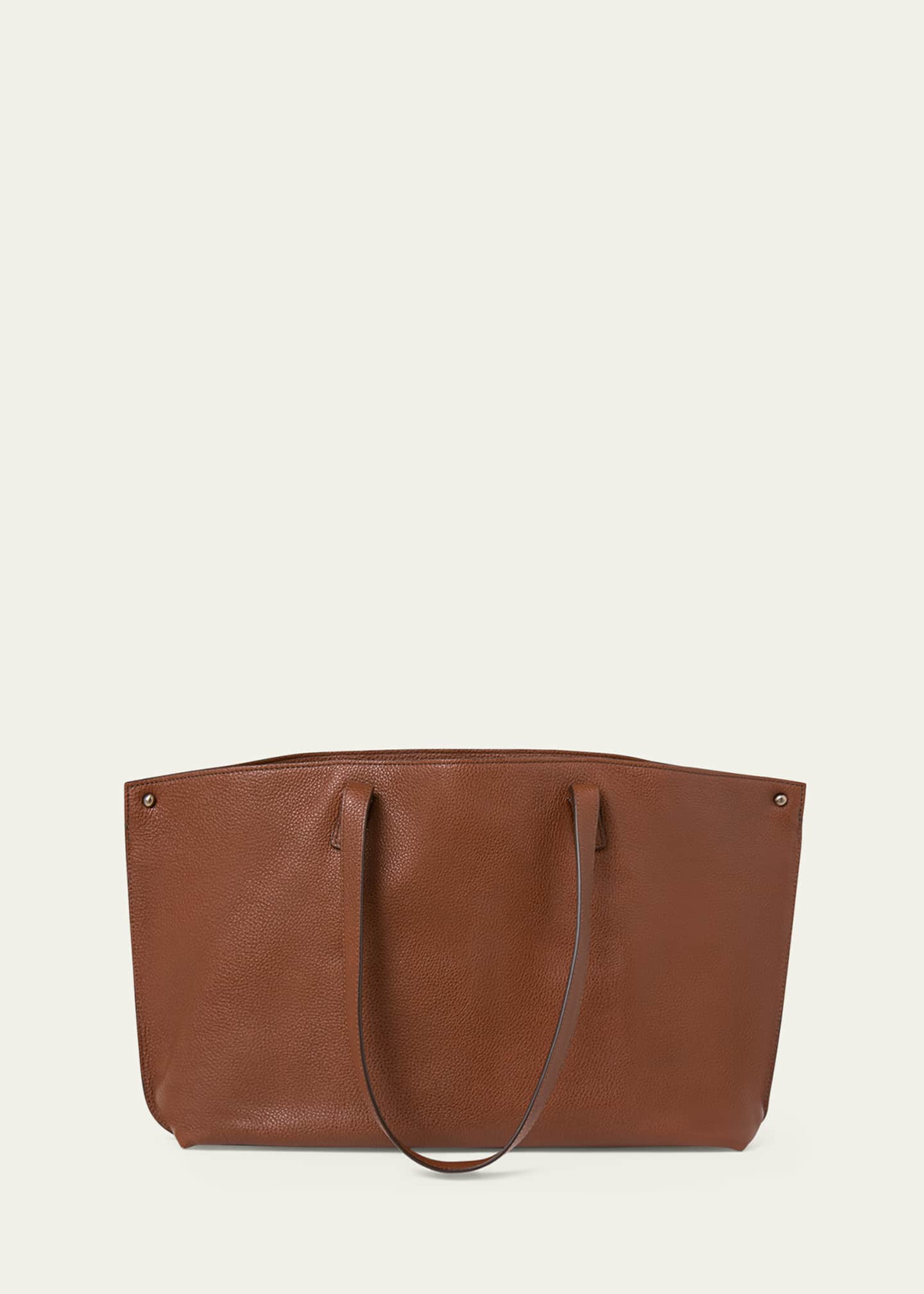 Akris Ai Small Leather Shoulder Tote Bag Image 2 of 3