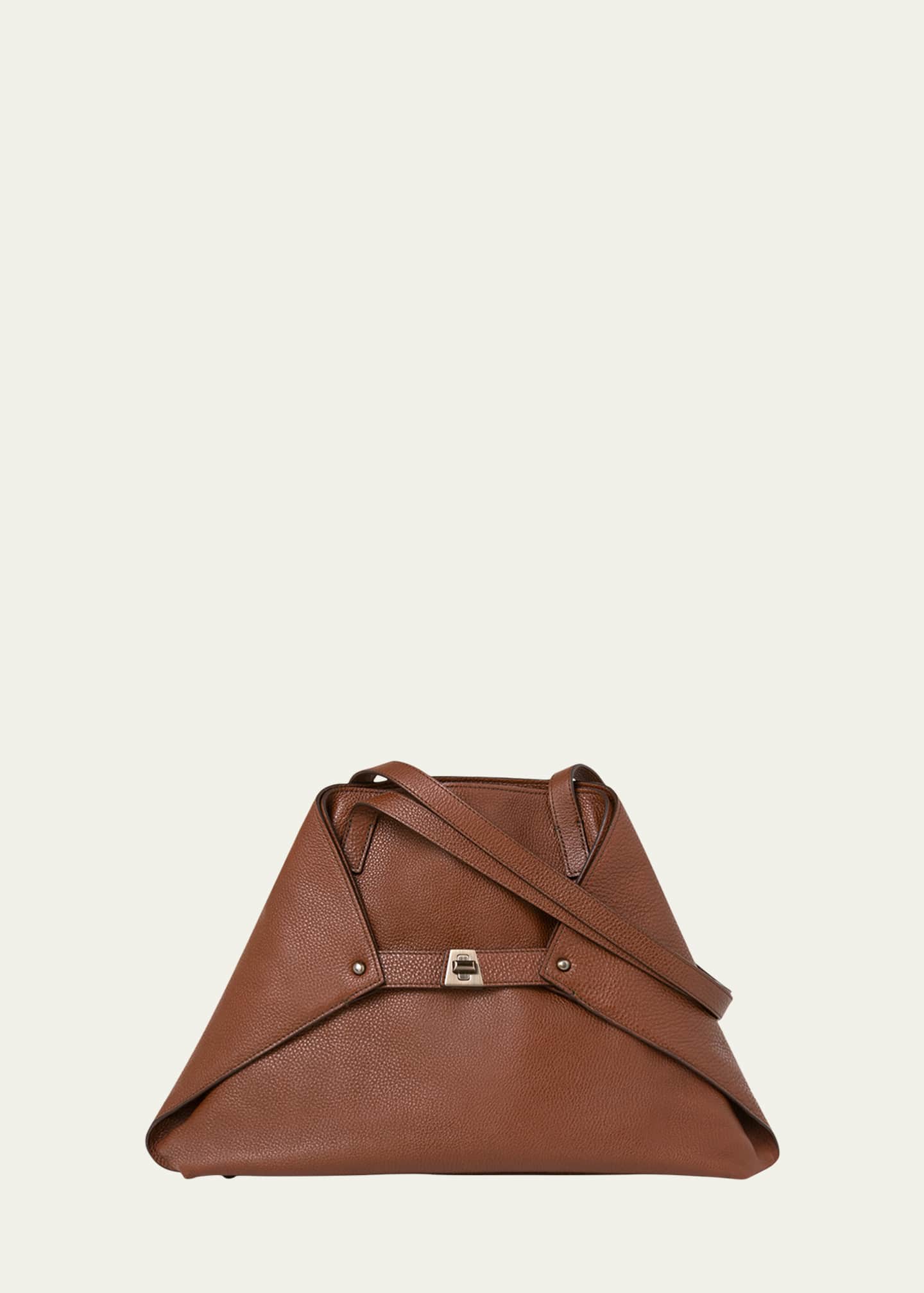 Akris Ai Small Leather Shoulder Tote Bag - Bergdorf Goodman