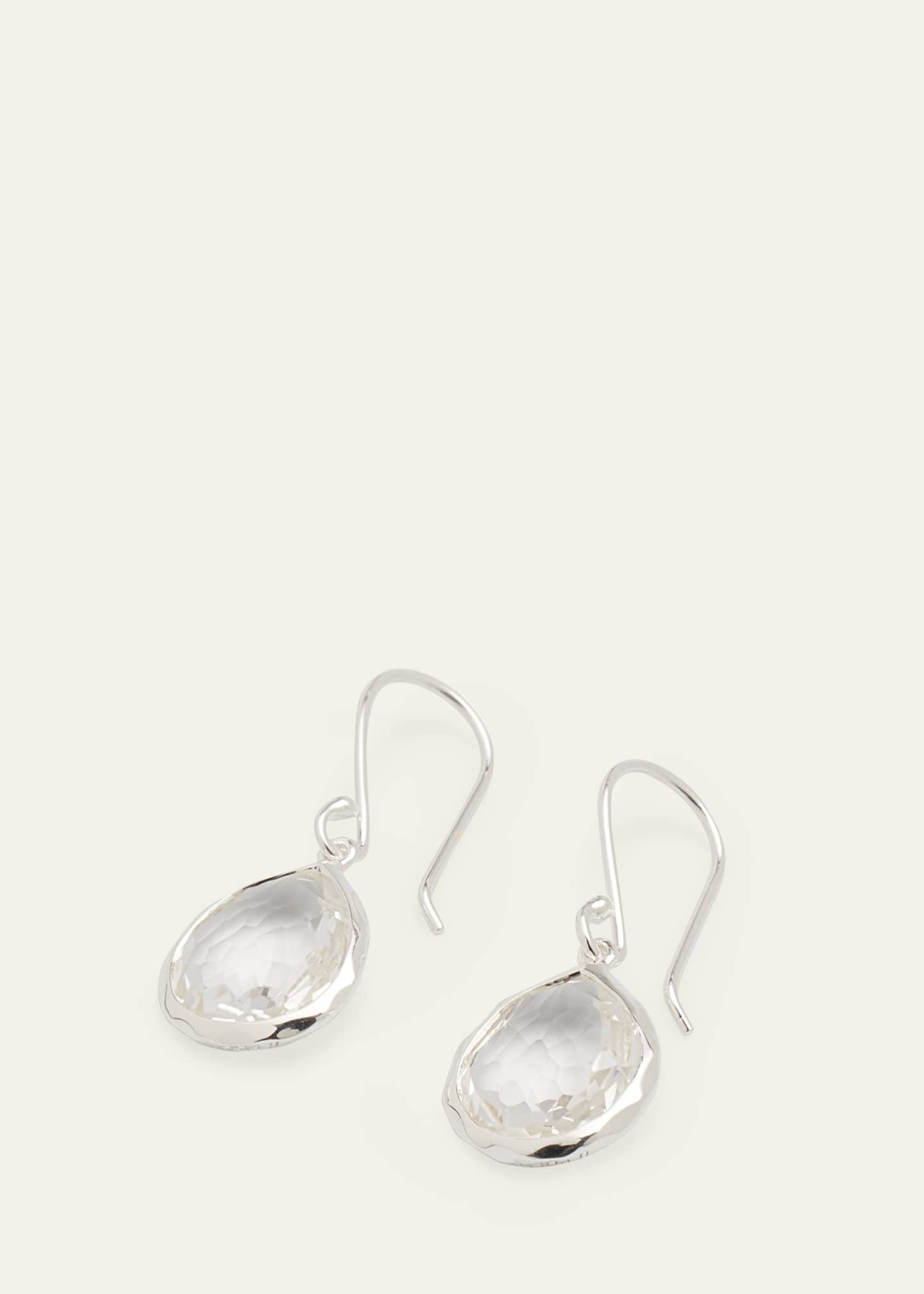 Ippolita Mini Teardrop Earrings in Sterling Silver Image 3 of 4